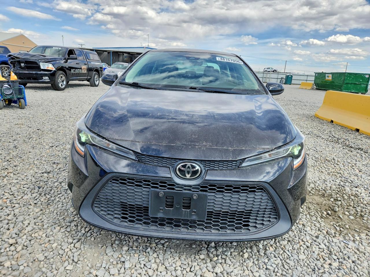 2021 Toyota Corolla Le Black vin: 5YFEPMAE6MP177098