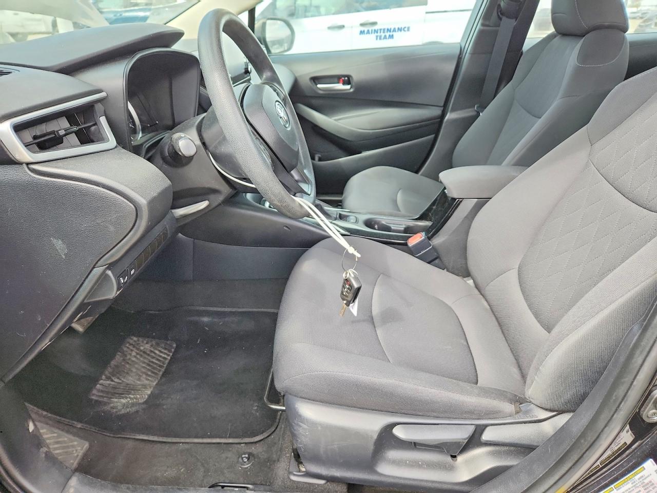 2021 Toyota Corolla Le Black vin: 5YFEPMAE6MP177098