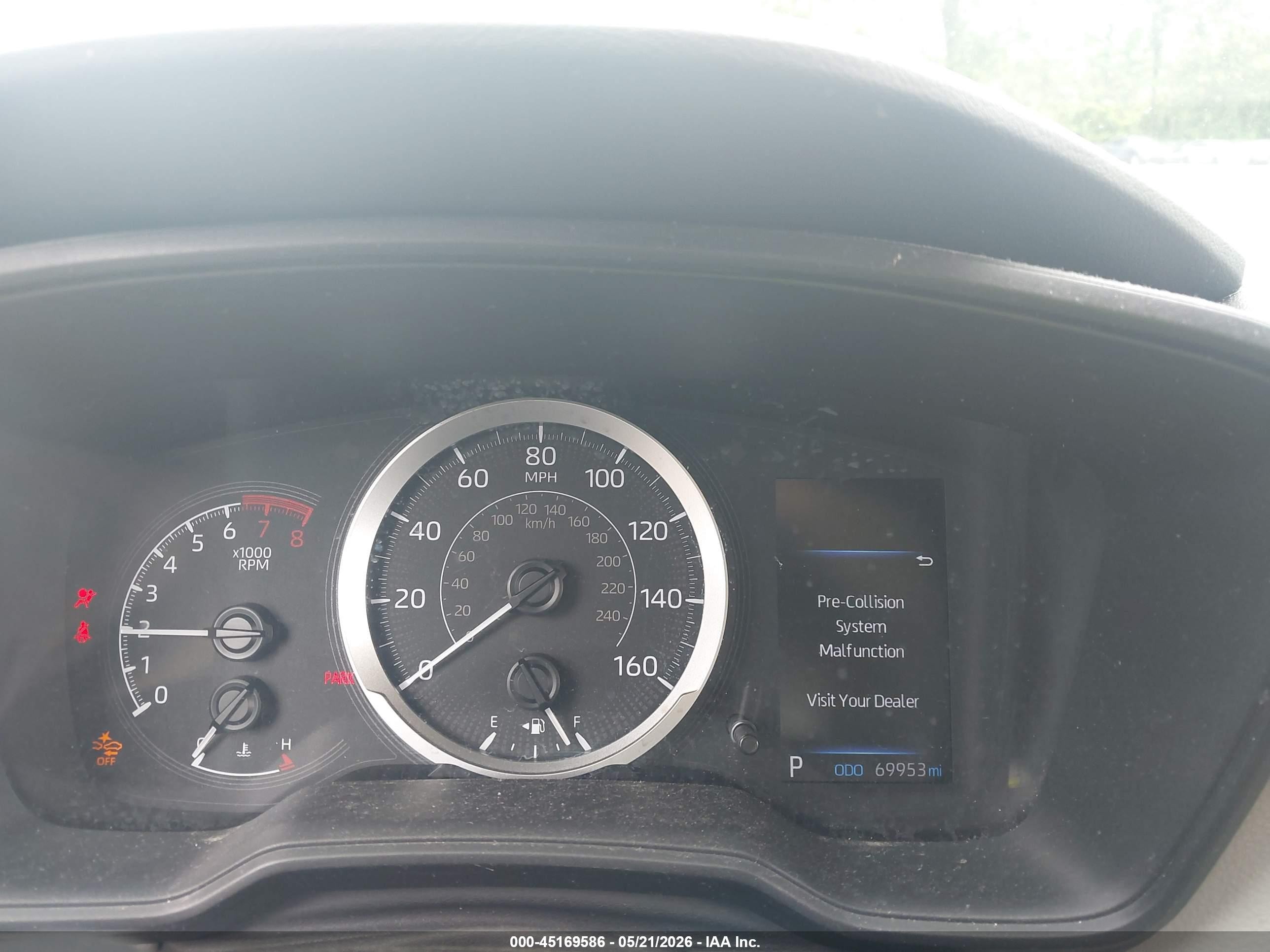 2021 Toyota Corolla Le Blue vin: 5YFEPMAE6MP213954