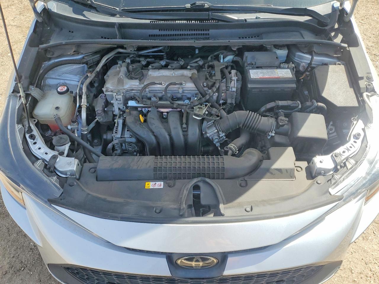 2022 Toyota Corolla Le Silver vin: 5YFEPMAE6NP333626