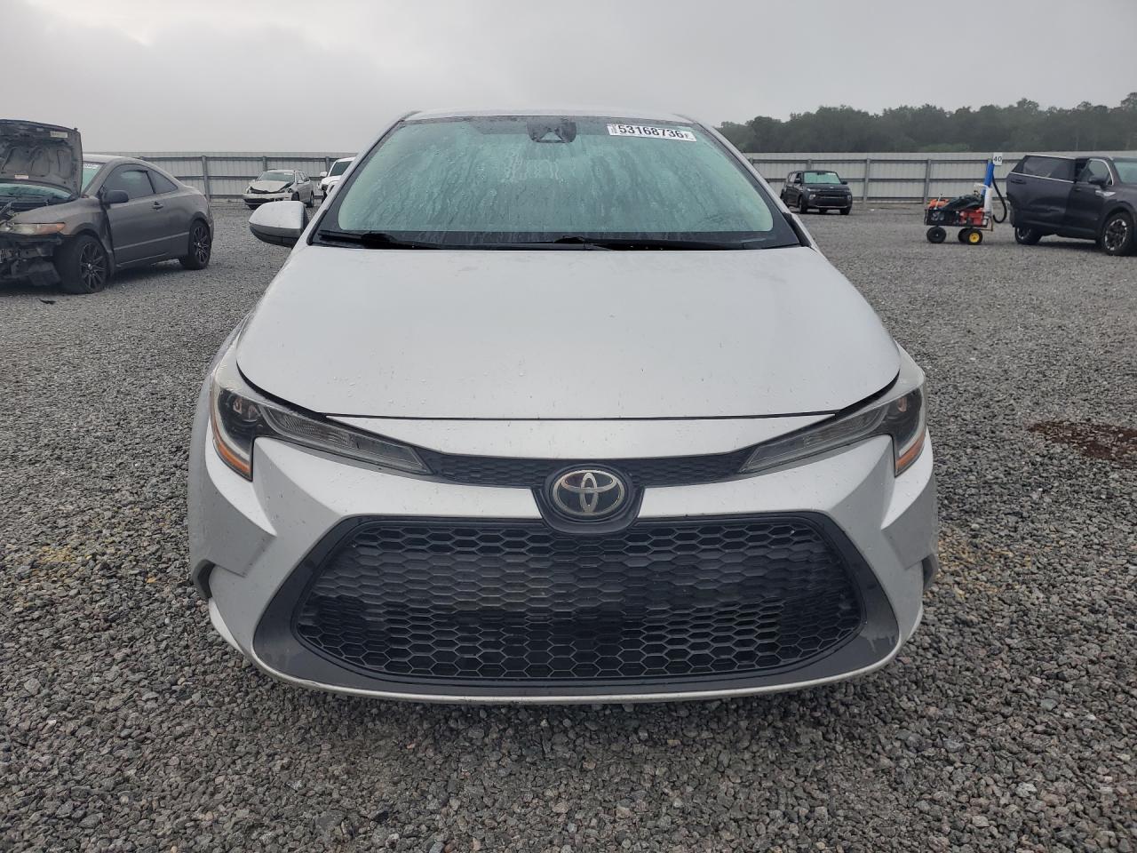 2021 Toyota Corolla Le Silver vin: 5YFEPMAE7MP166840
