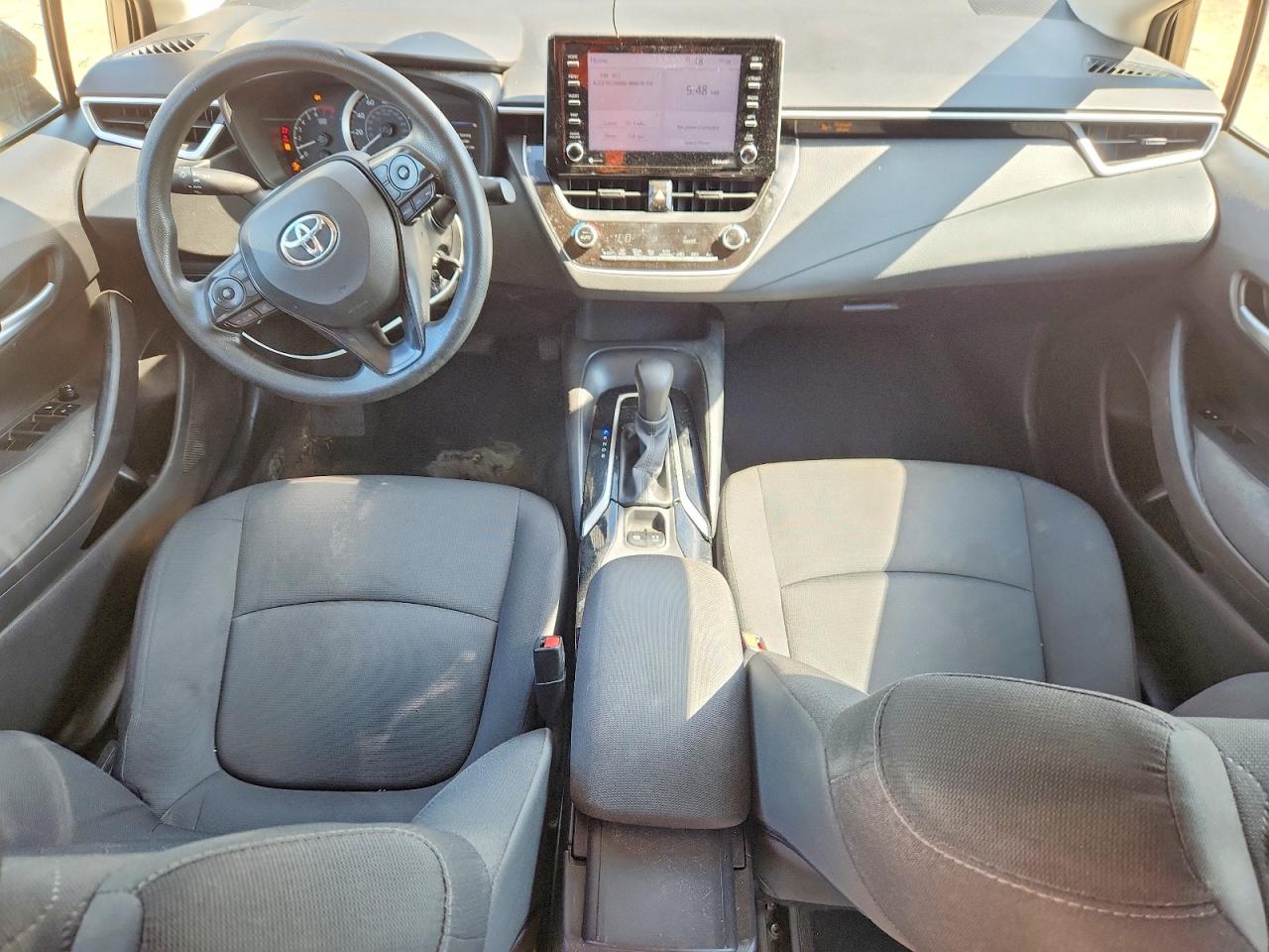 2021 Toyota Corolla Le Black vin: 5YFEPMAE7MP231136