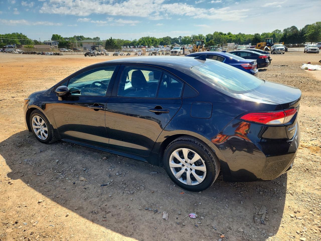 2021 Toyota Corolla Le Black vin: 5YFEPMAE7MP231136