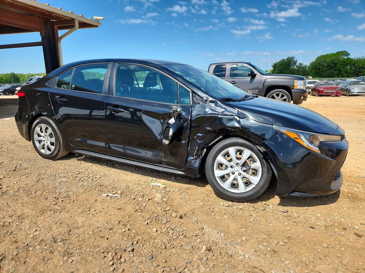 2021 Toyota Corolla Le Black vin: 5YFEPMAE7MP231136
