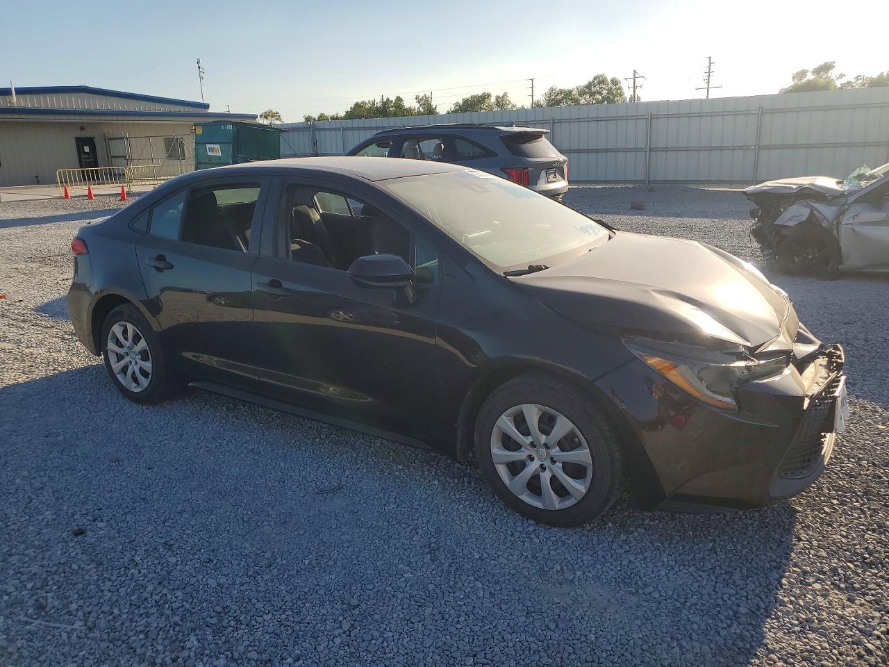 2021 Toyota Corolla Le Black vin: 5YFEPMAE8MP215026