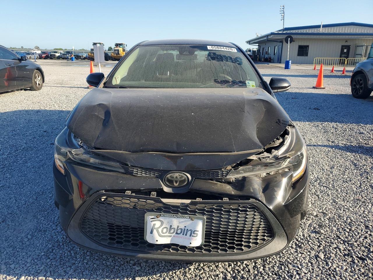 2021 Toyota Corolla Le Black vin: 5YFEPMAE8MP215026