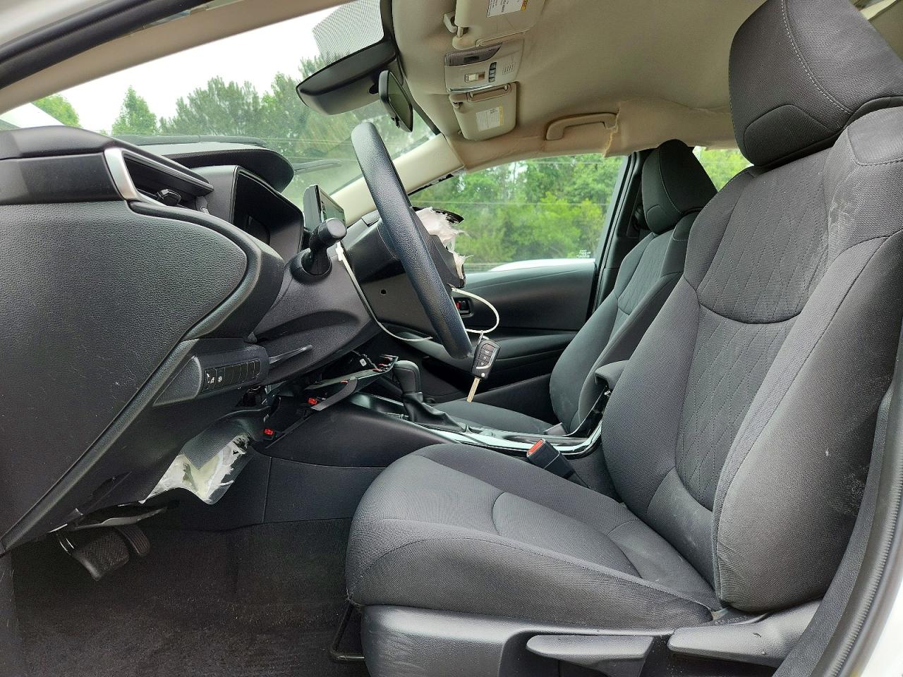2022 Toyota Corolla Le White vin: 5YFEPMAE8NP352341