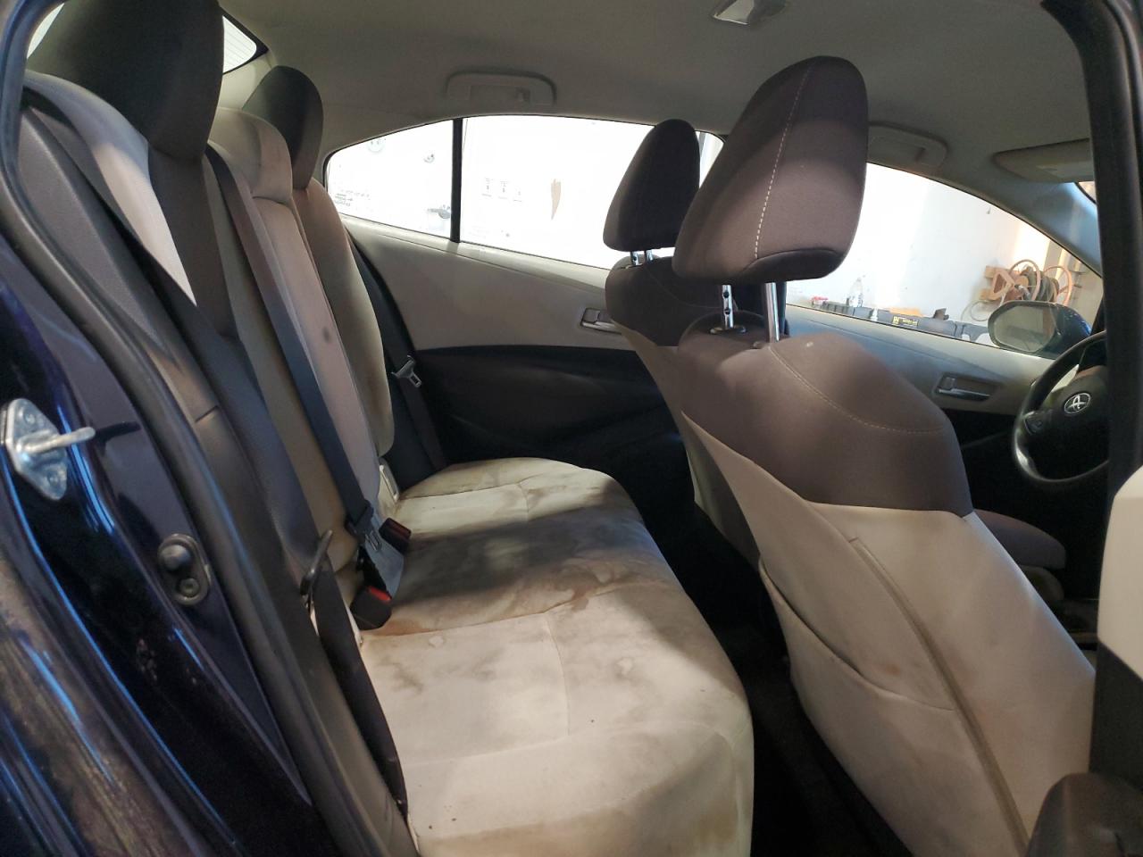 2021 Toyota Corolla Le Blue vin: 5YFEPMAE9MP179783 Damage: Left Rear Seat, Stained, Permanent