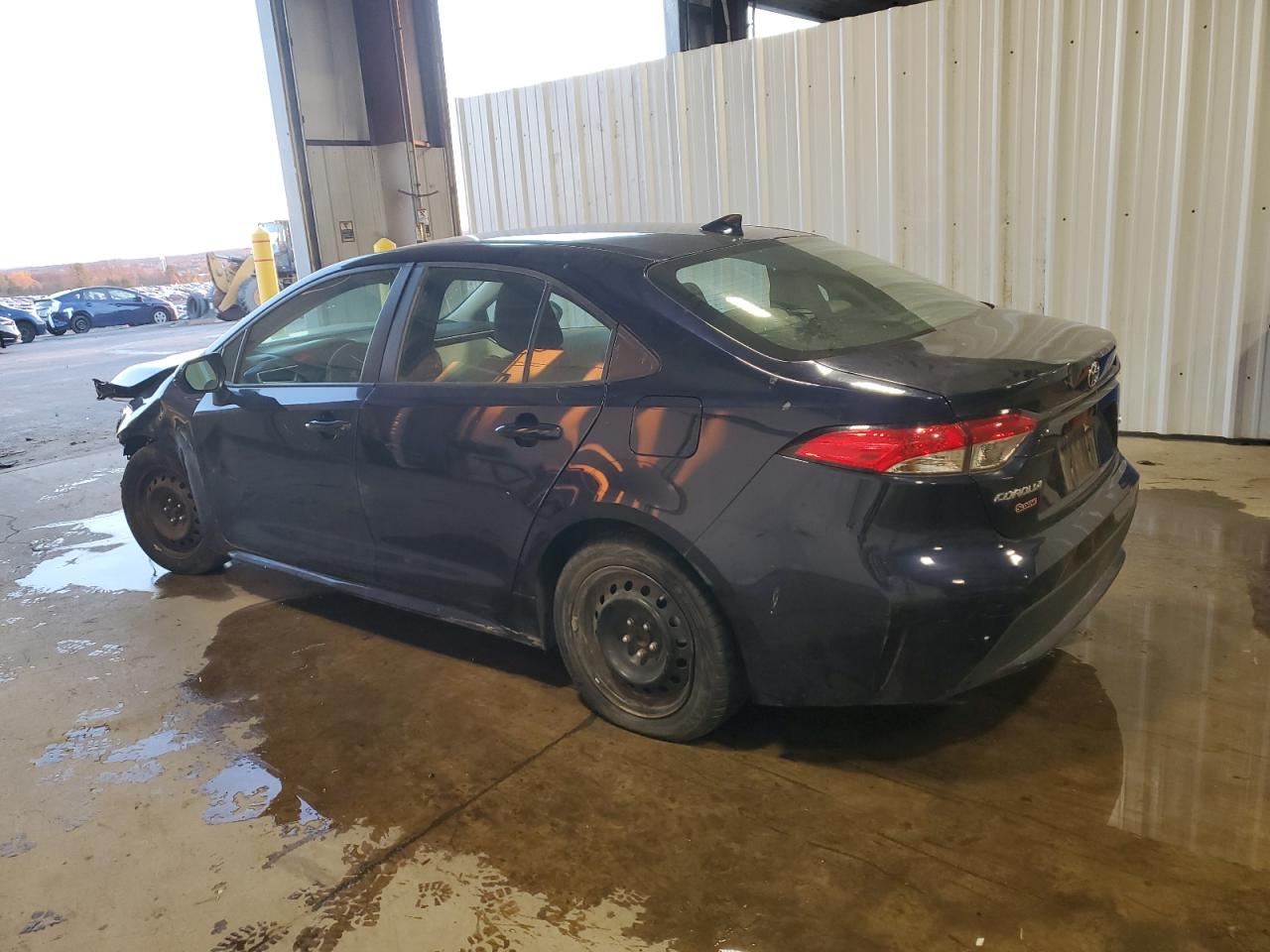 2021 Toyota Corolla Le Blue vin: 5YFEPMAE9MP179783