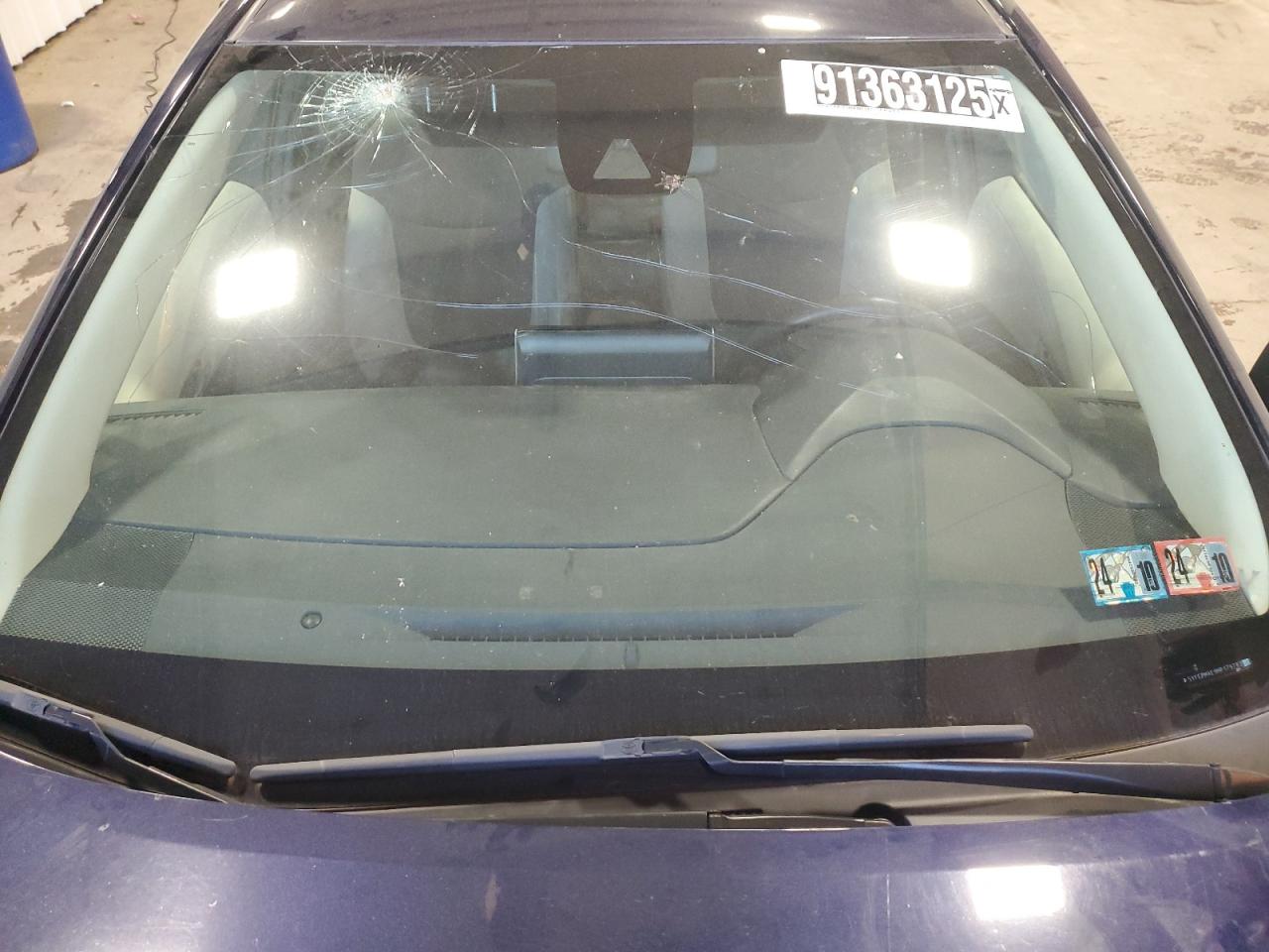 2021 Toyota Corolla Le Blue vin: 5YFEPMAE9MP179783 Damage: Windshield, Broken, Replacement Required