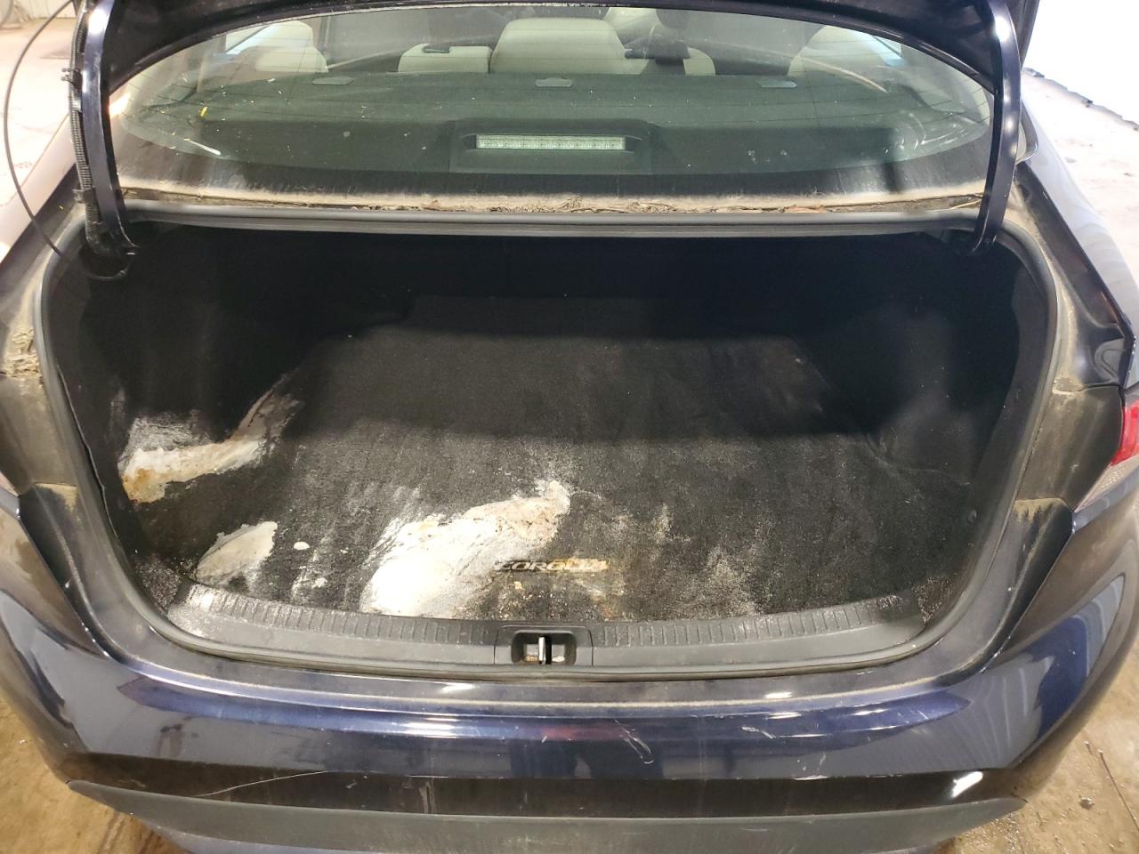 2021 Toyota Corolla Le Blue vin: 5YFEPMAE9MP179783 Damage: Trunk/Cargo Mat, Stained, Permanent