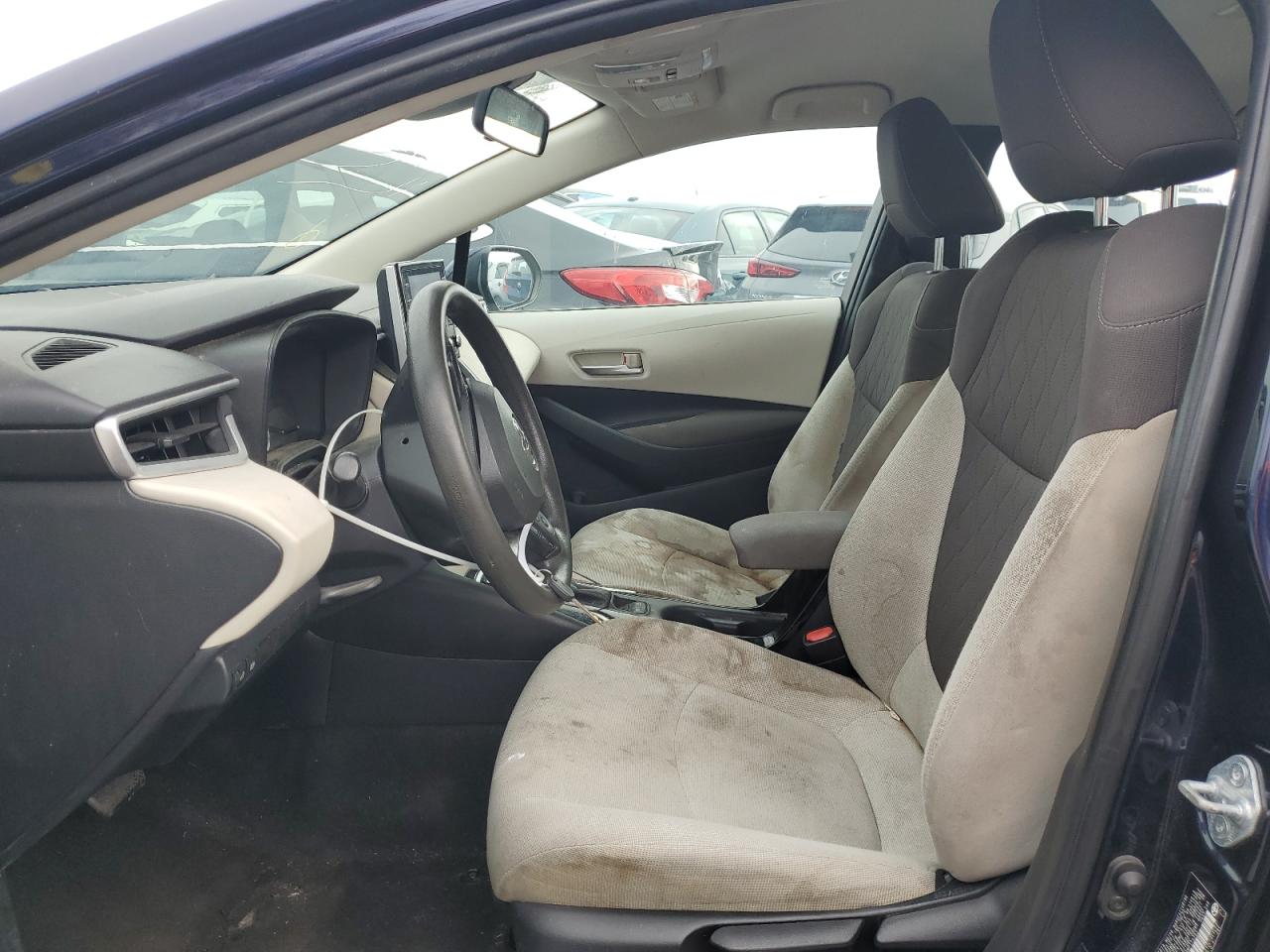 2021 Toyota Corolla Le Blue vin: 5YFEPMAE9MP179783