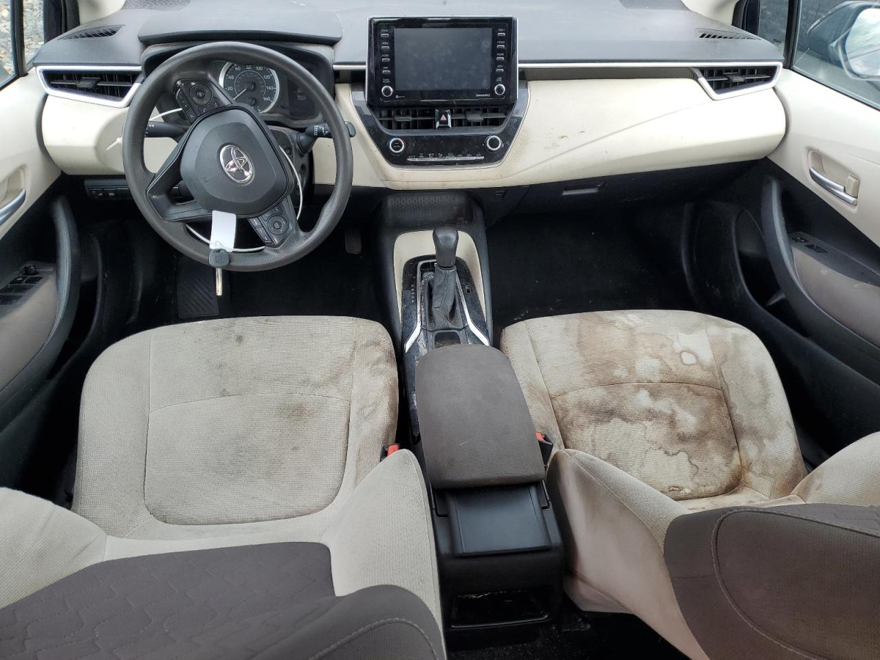 2021 Toyota Corolla Le Blue vin: 5YFEPMAE9MP179783