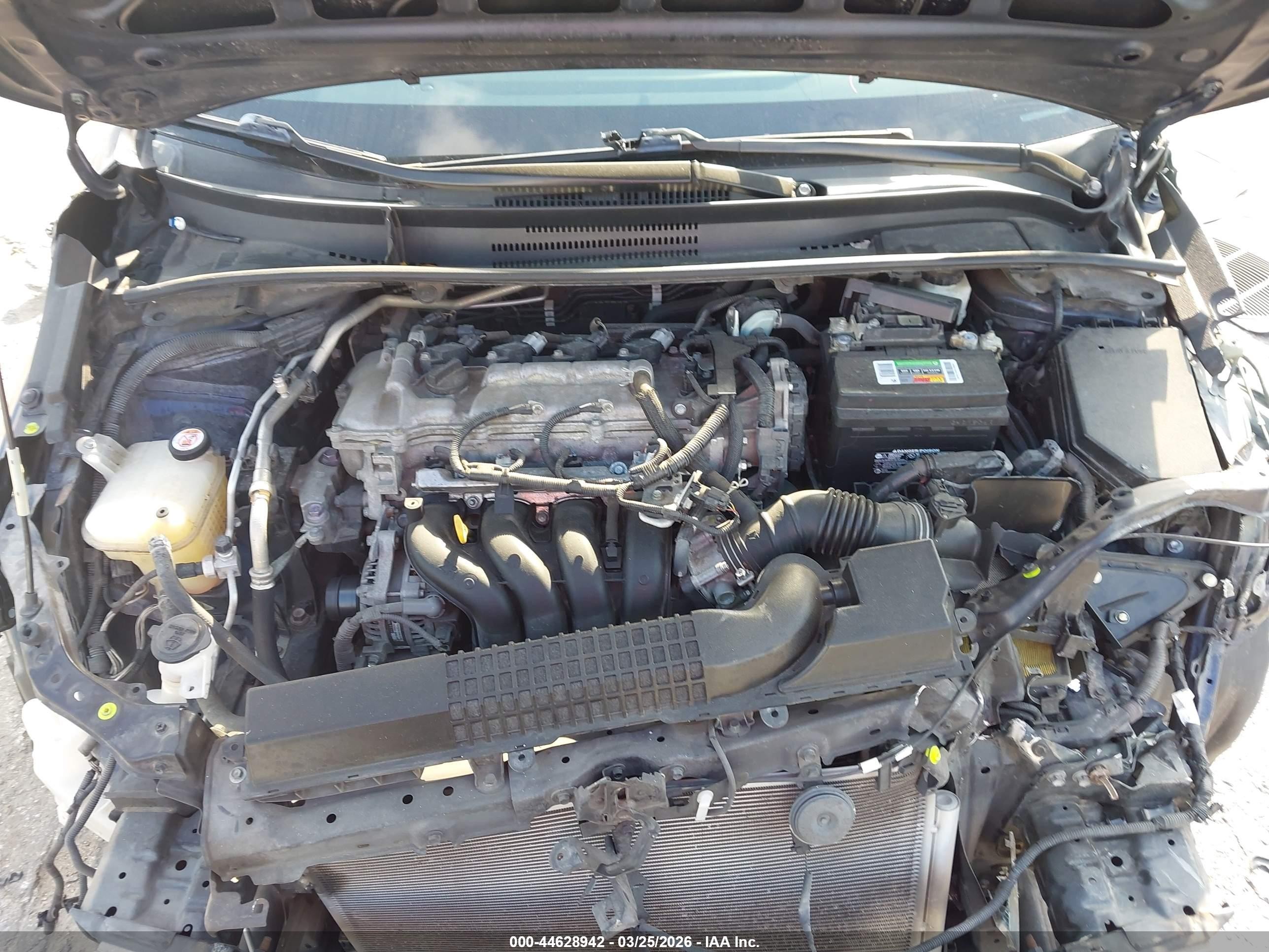 2021 Toyota Corolla Le Синий vin: 5YFEPMAE9MP185034