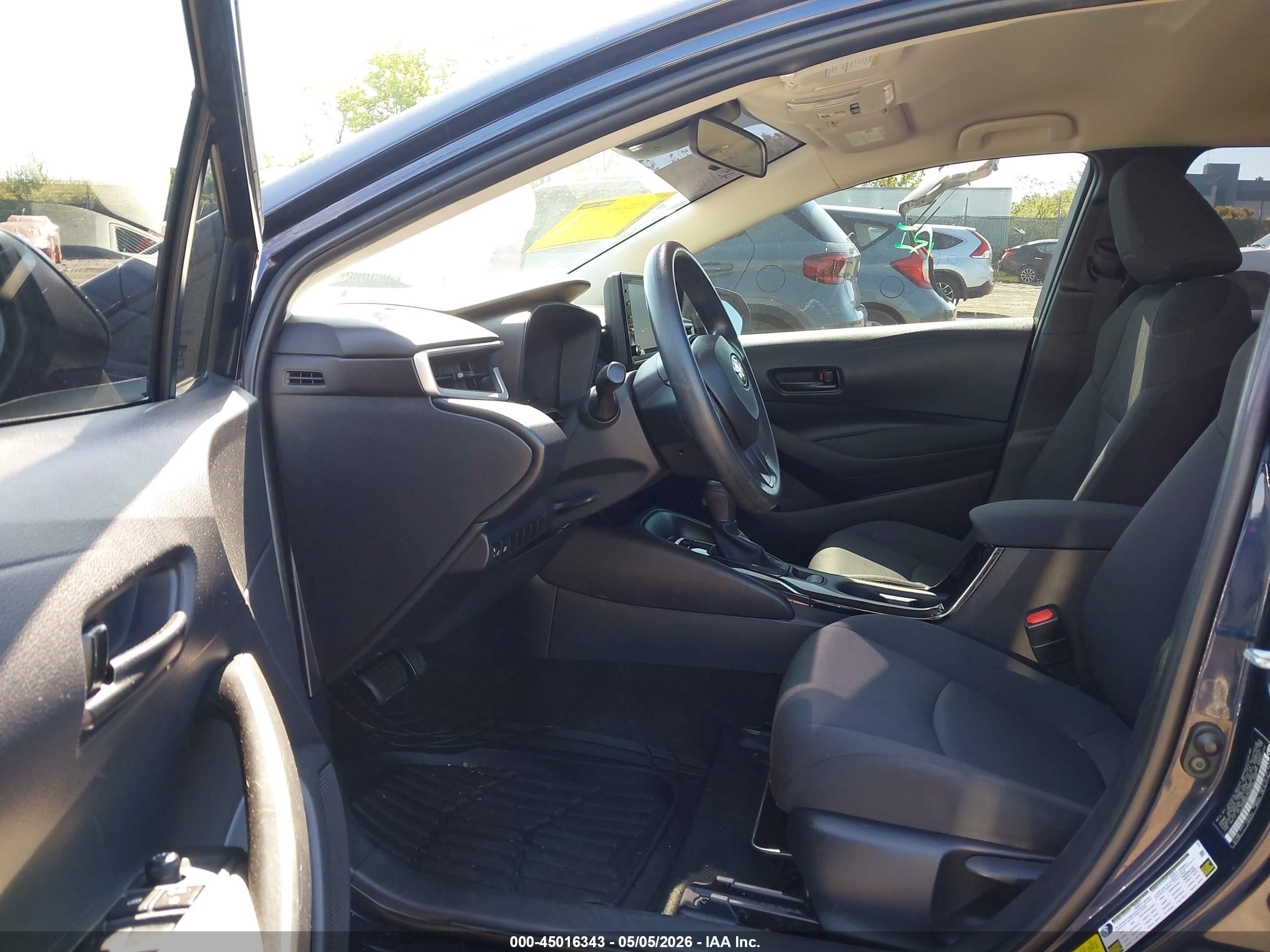2022 Toyota Corolla Le Blue vin: 5YFEPMAE9NP287158