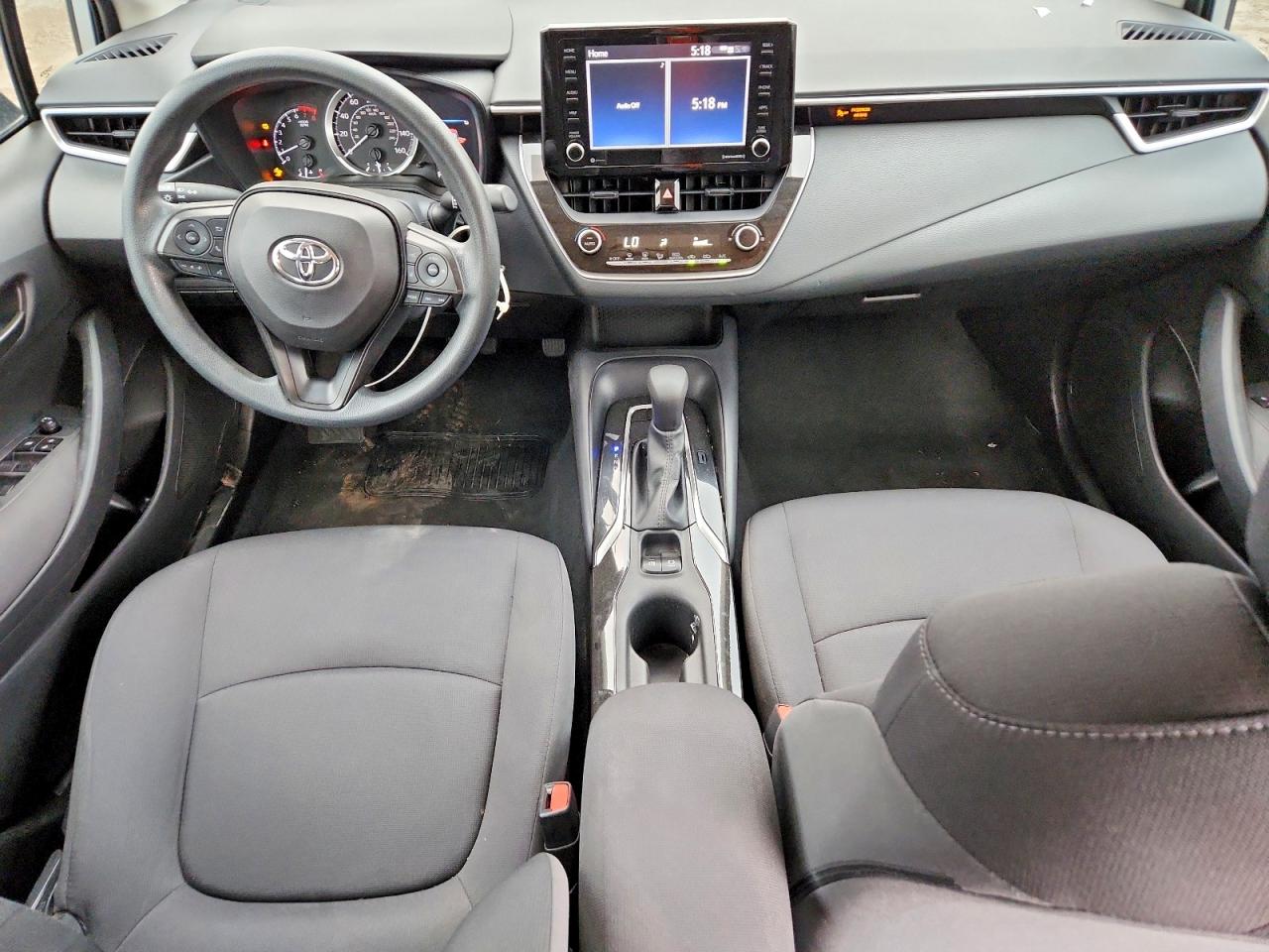2022 Toyota Corolla Le Silver vin: 5YFEPMAE9NP299729