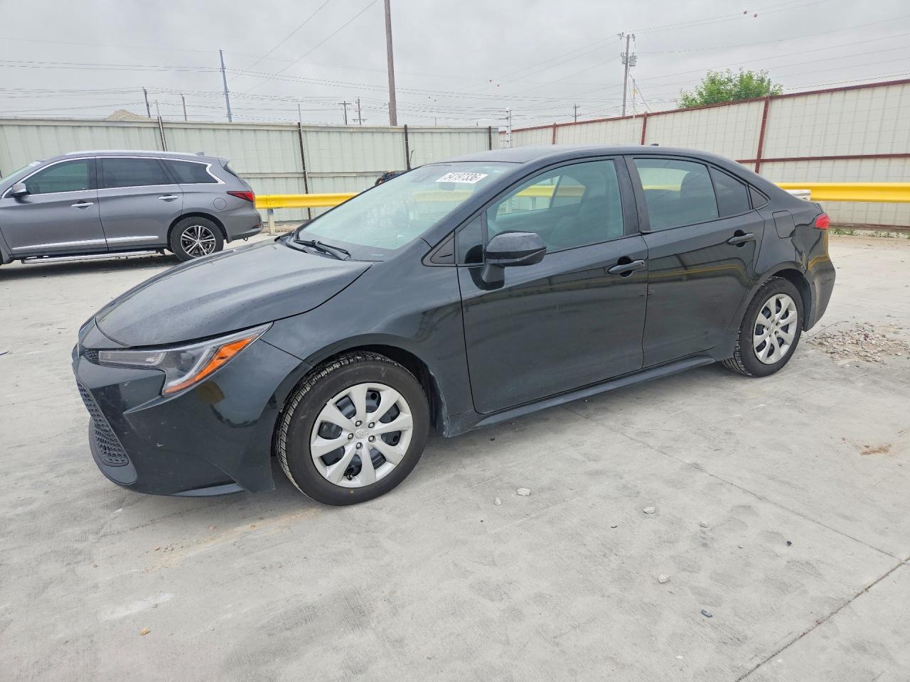 2022 Toyota Corolla Le Black vin: 5YFEPMAEXNP358805
