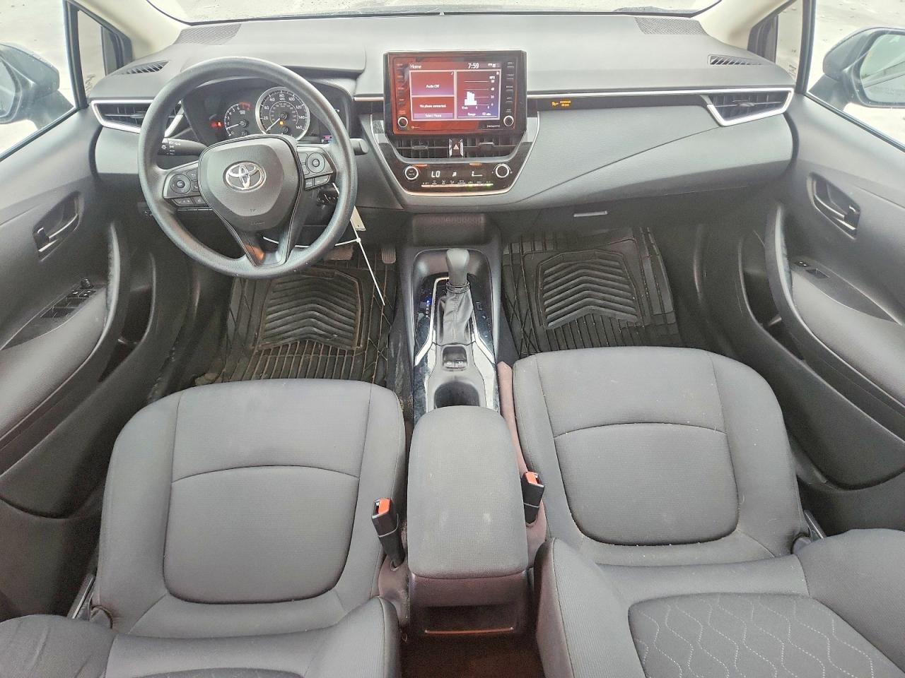 2022 Toyota Corolla Le Black vin: 5YFEPMAEXNP358805