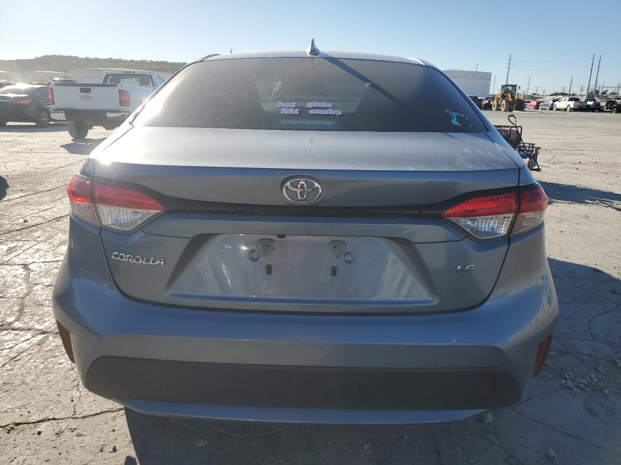 2020 Toyota Corolla Le Silver vin: 5YFEPRAE1LP011230