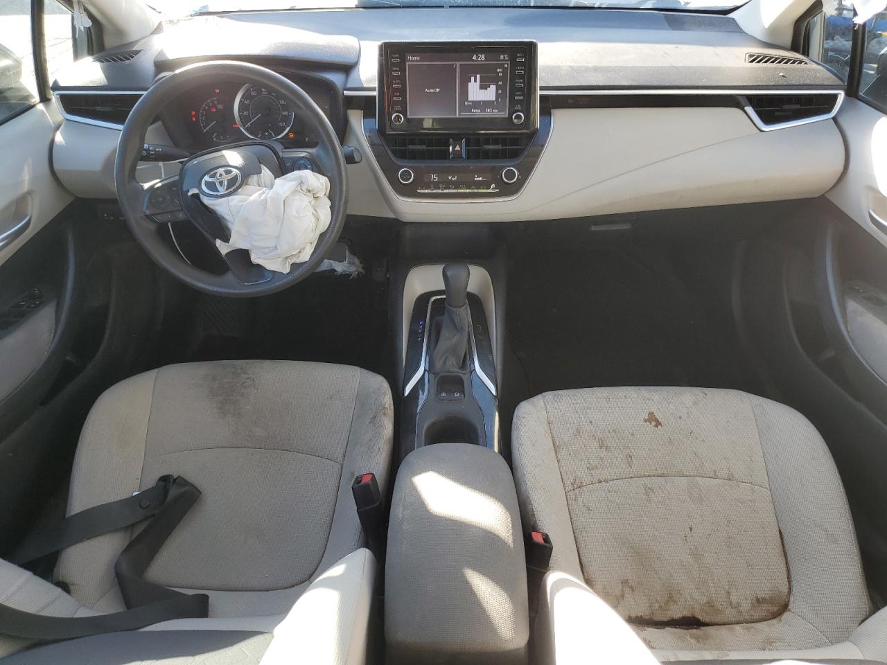 2020 Toyota Corolla Le Silver vin: 5YFEPRAE1LP011230