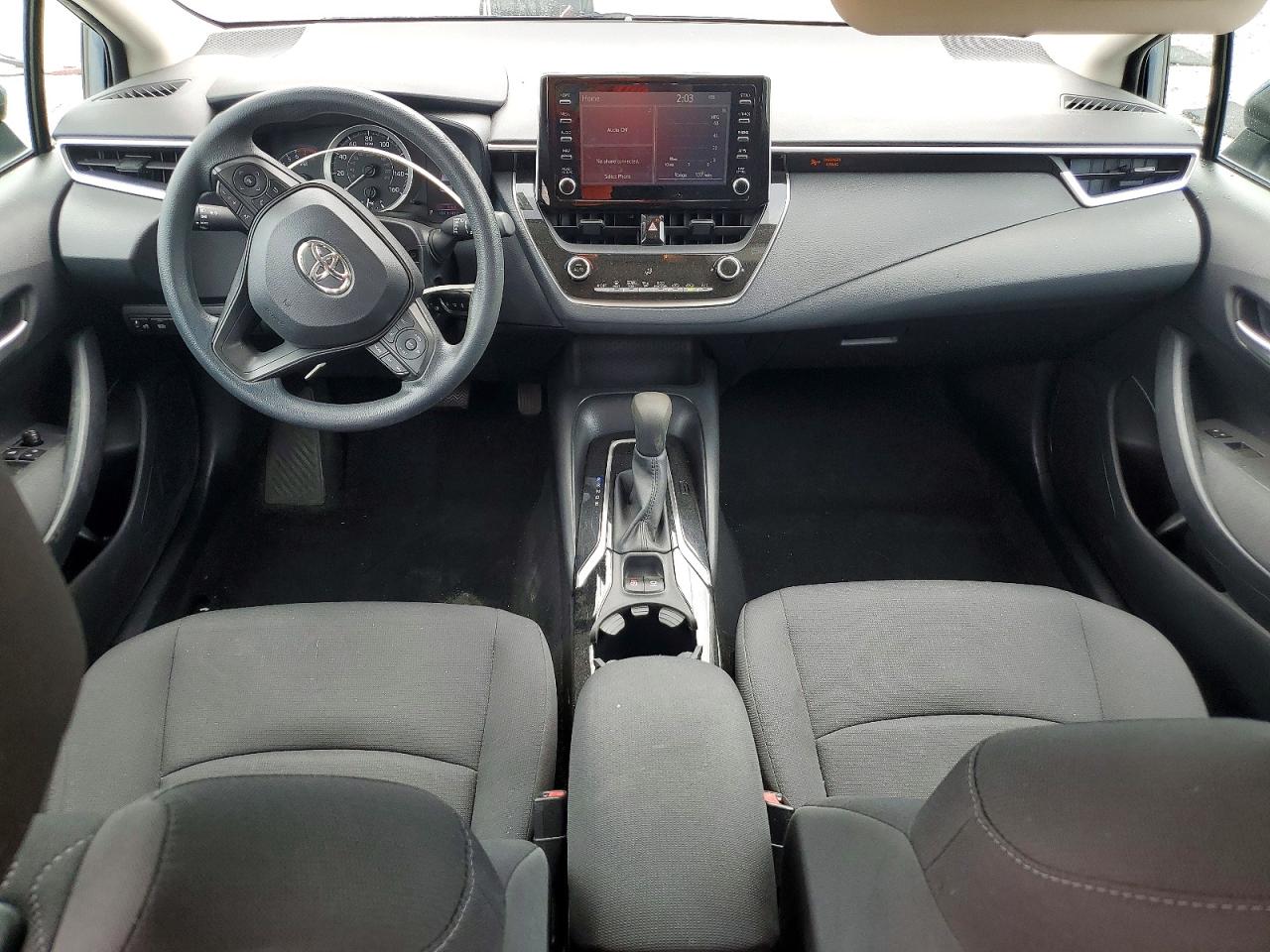 2020 Toyota Corolla Le Blue vin: 5YFEPRAE3LP108493
