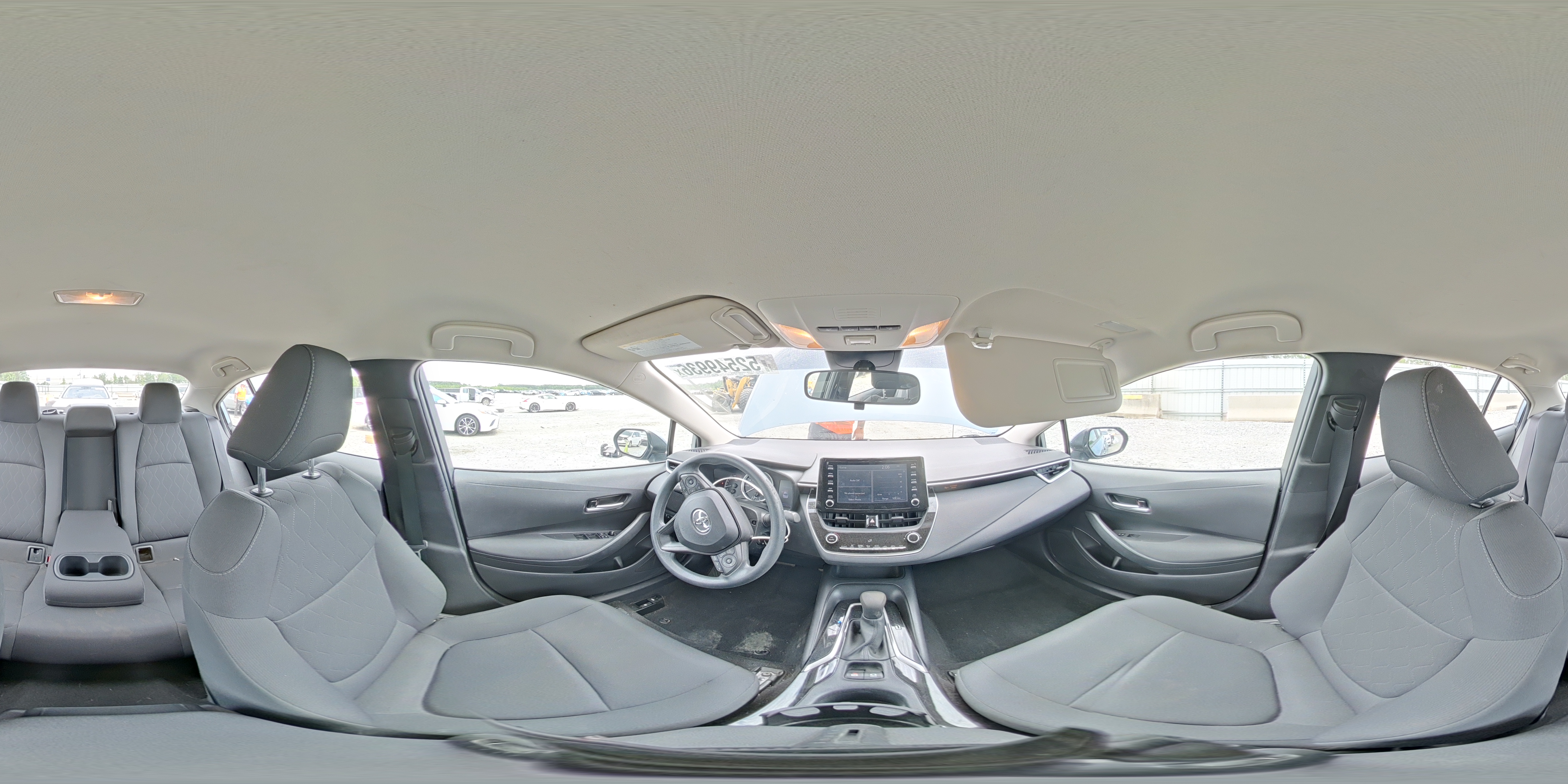 2020 Toyota Corolla Le Blue vin: 5YFEPRAE3LP108493