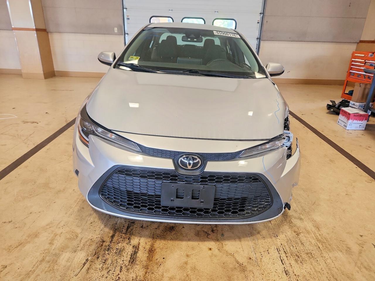 2020 Toyota Corolla Le Silver vin: 5YFEPRAE4LP123522