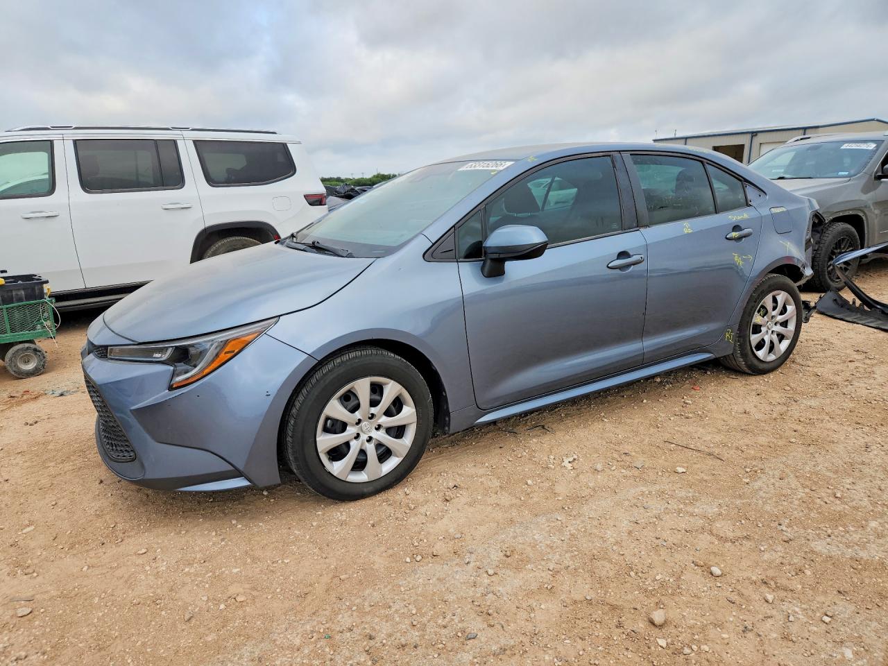 2020 Toyota Corolla Le Gray vin: 5YFEPRAE5LP061600