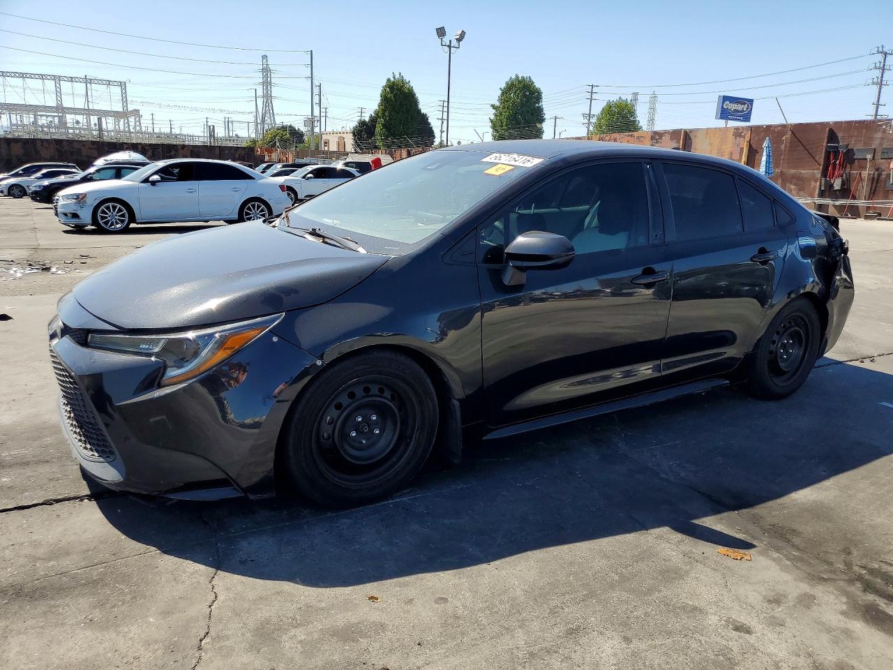 2020 Toyota Corolla Le Black vin: 5YFEPRAE5LP070748