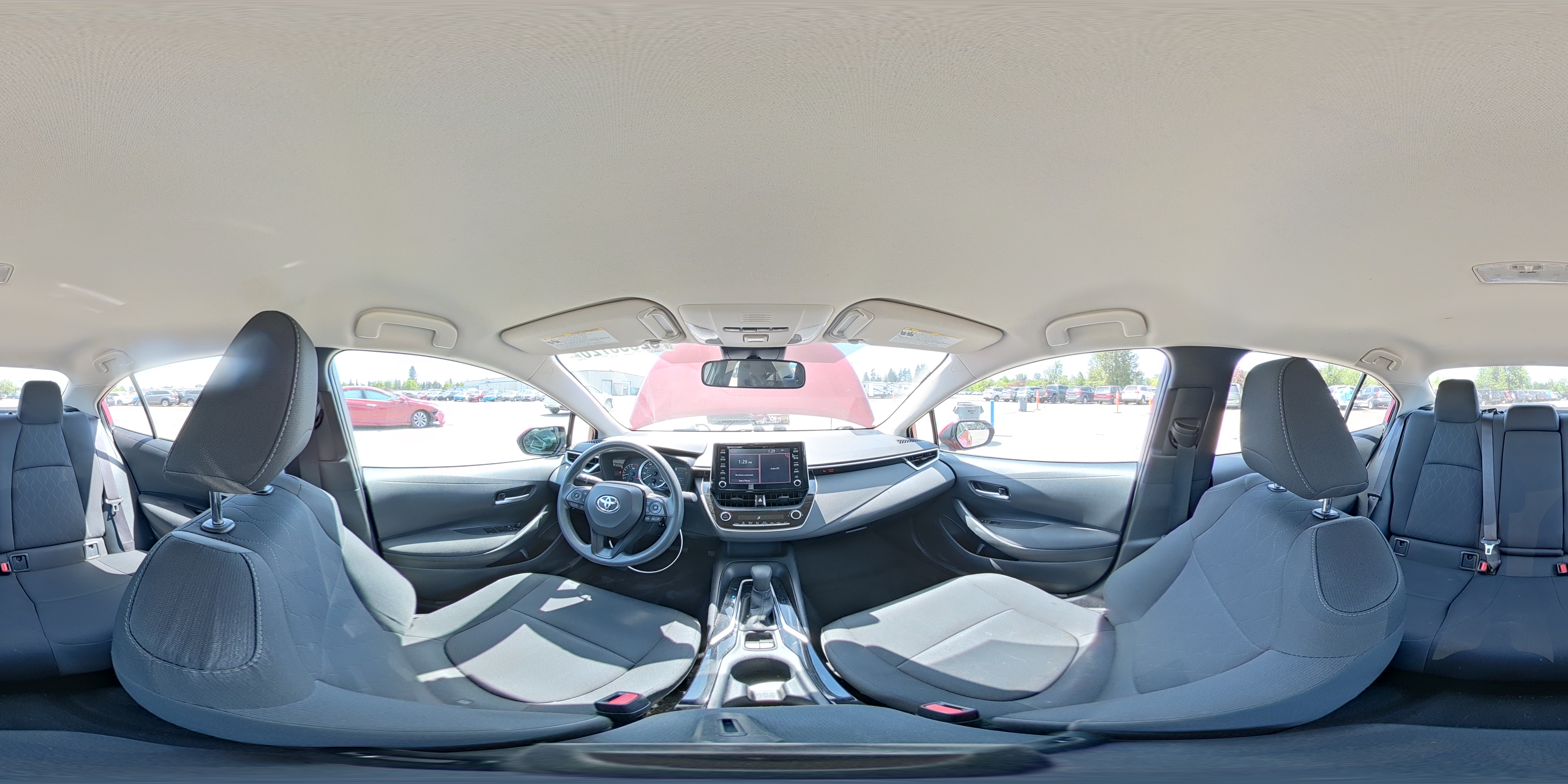 2020 Toyota Corolla Le Red vin: 5YFEPRAE5LP139051