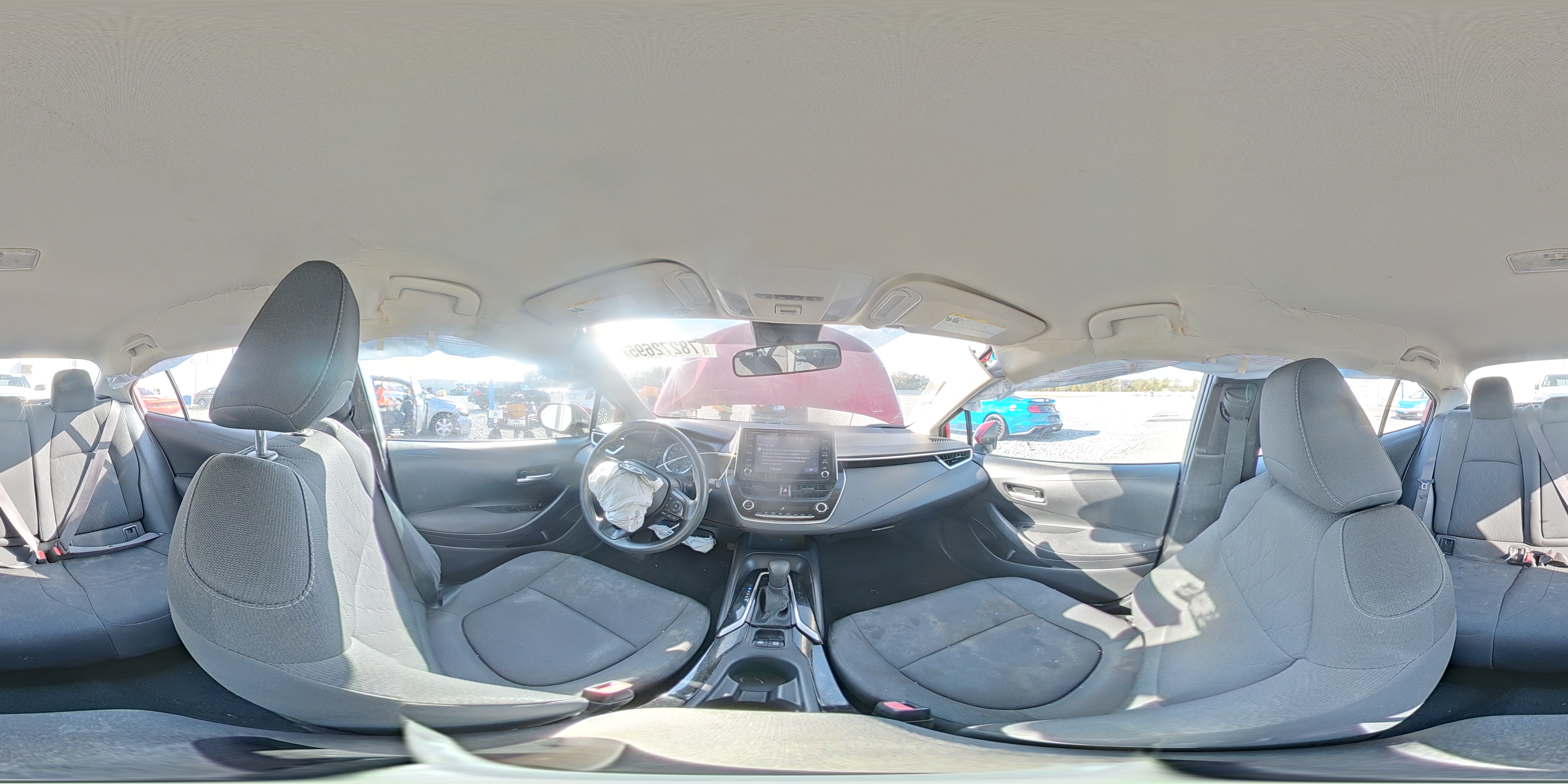 2020 Toyota Corolla Red vin: 5YFEPRAE7LP125801