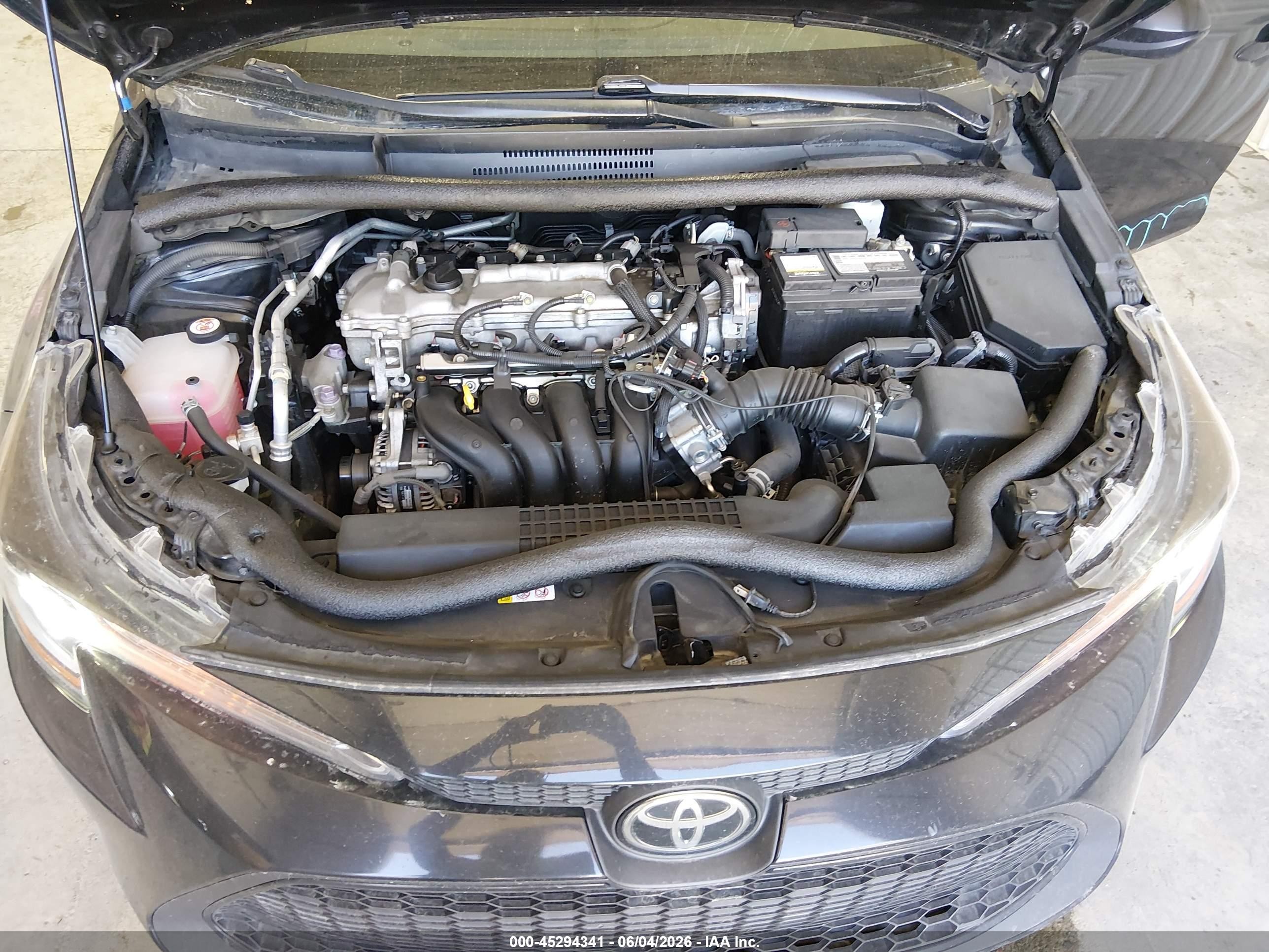 2020 Toyota Corolla Le Black vin: 5YFEPRAEXLP122679