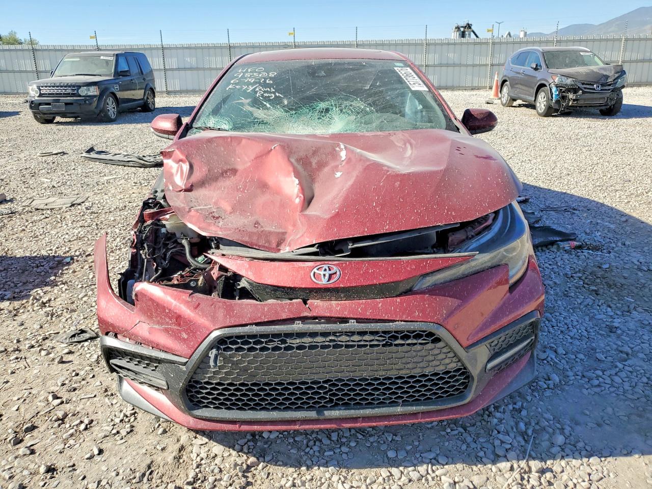 2022 Toyota Corolla Se Бордовый vin: 5YFM4MCE6NP131158