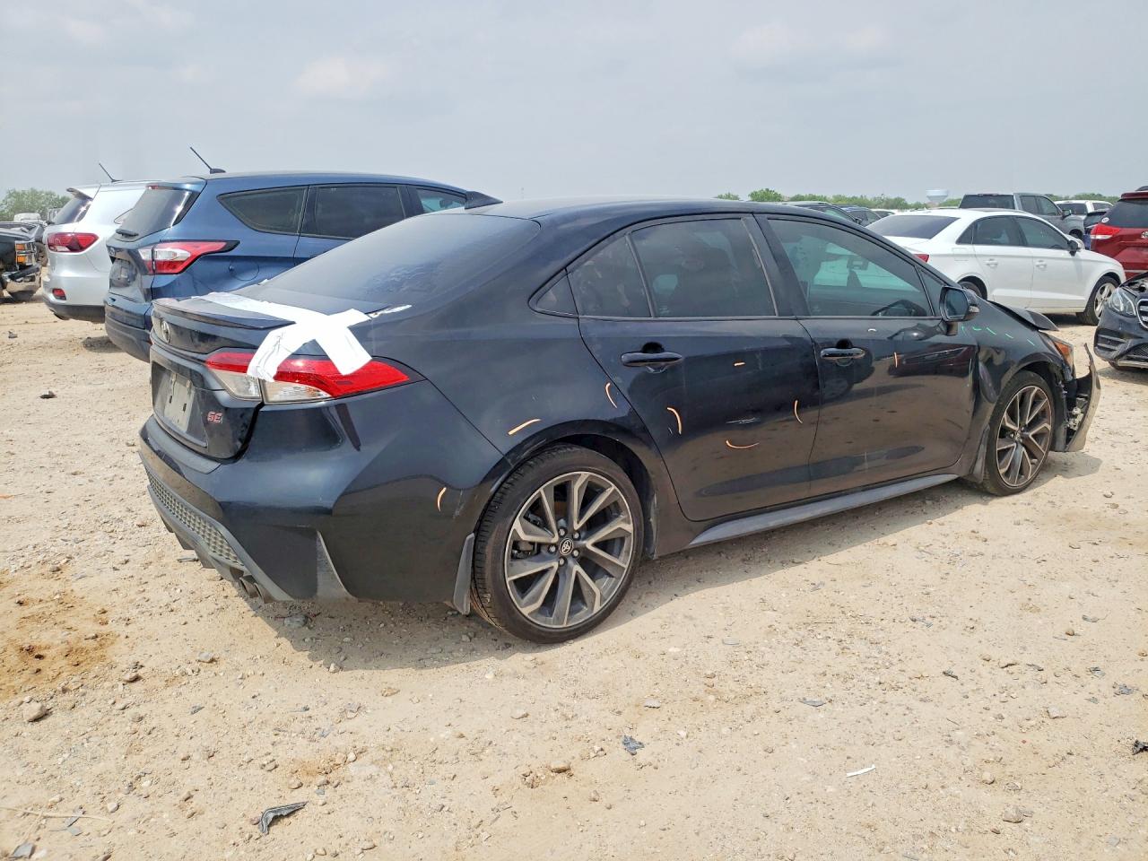 2022 Toyota Corolla Se Black vin: 5YFP4MCE1NP134529
