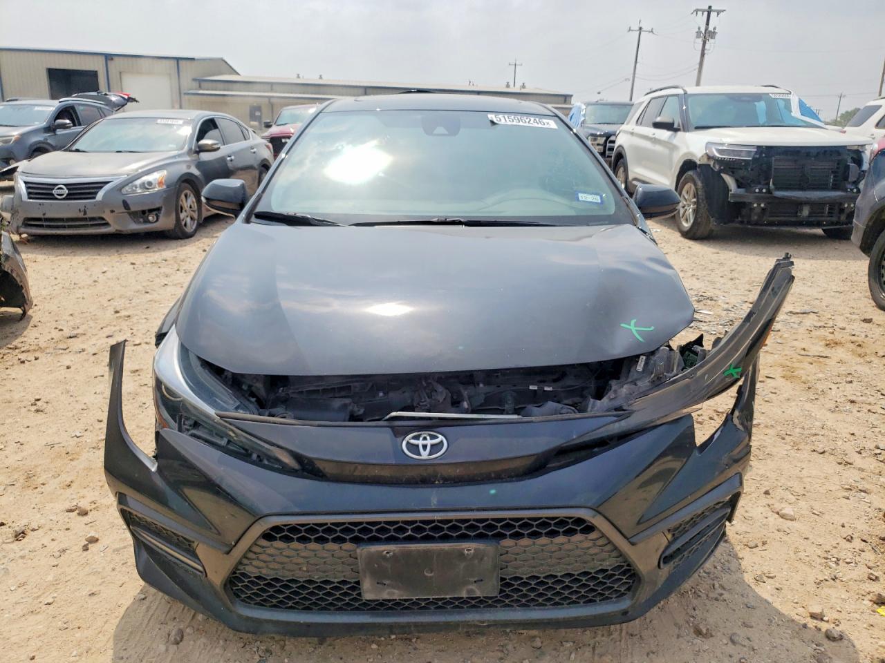 2022 Toyota Corolla Se Black vin: 5YFP4MCE1NP134529