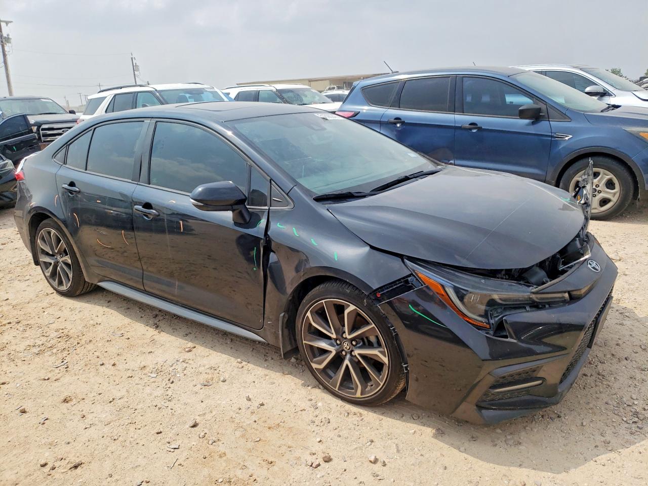 2022 Toyota Corolla Se Black vin: 5YFP4MCE1NP134529