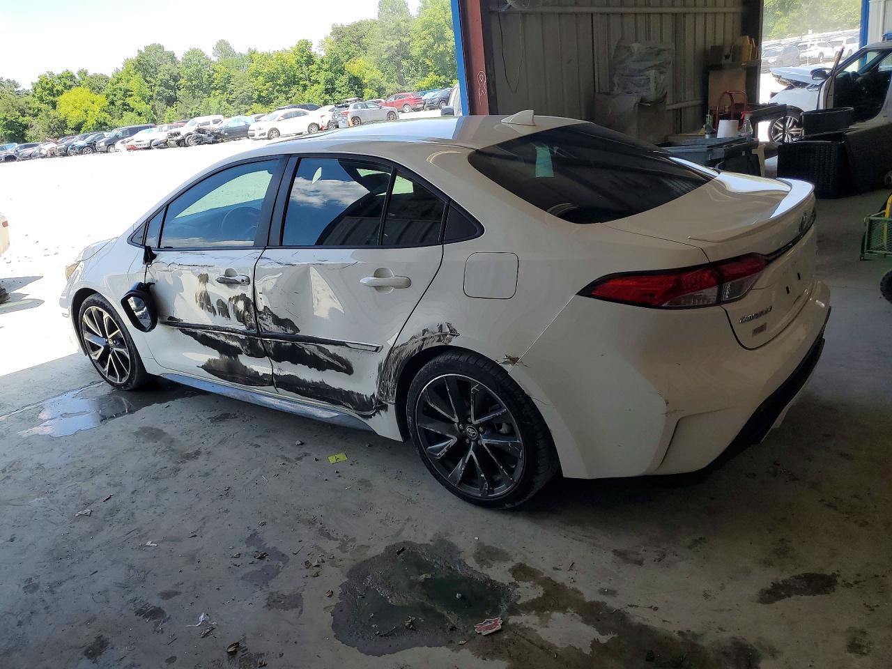 2022 Toyota Corolla Se Белый vin: 5YFP4MCE3NP136489