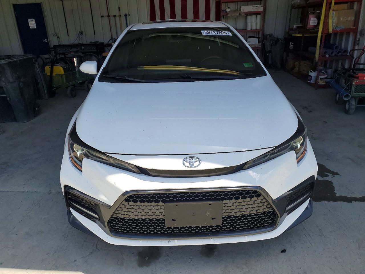 2022 Toyota Corolla Se Белый vin: 5YFP4MCE3NP136489