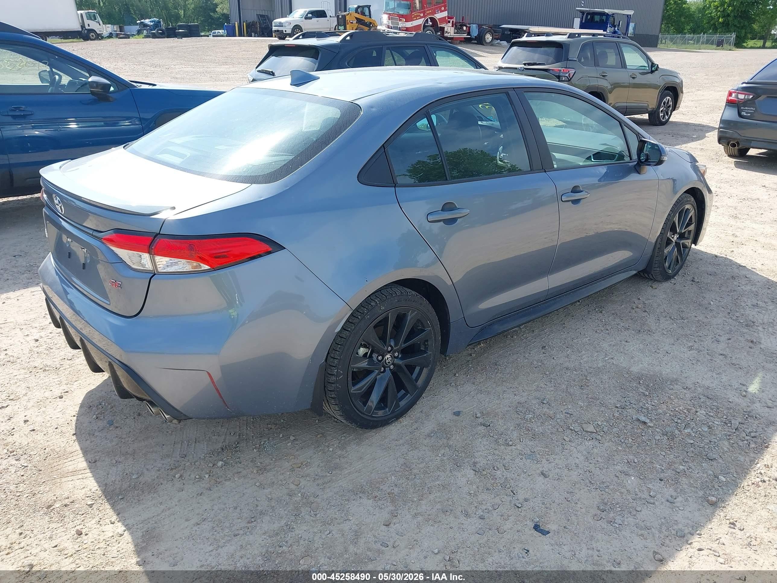 2023 Toyota Corolla Se Light Blue vin: 5YFP4MCE4PP144281