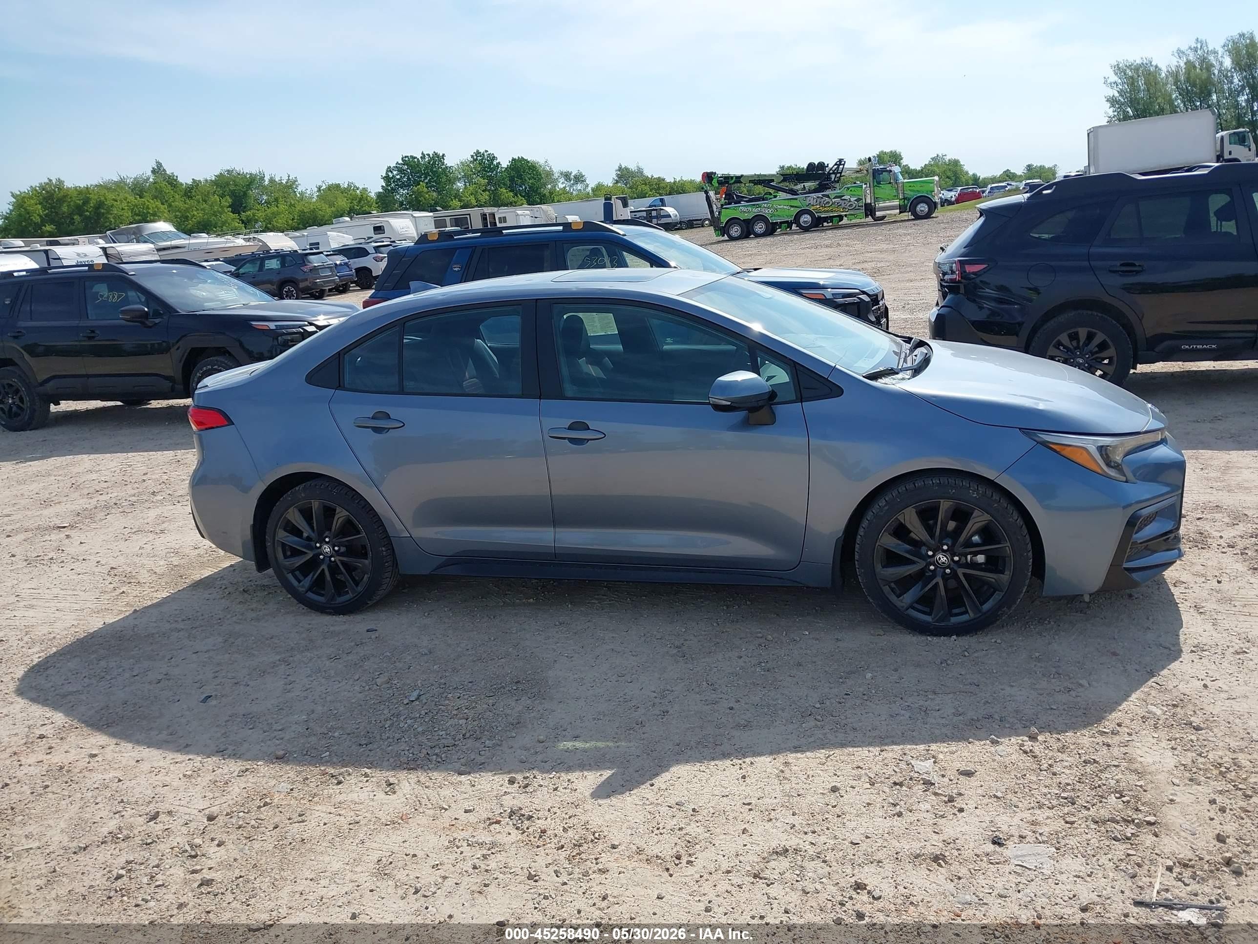 2023 Toyota Corolla Se Light Blue vin: 5YFP4MCE4PP144281