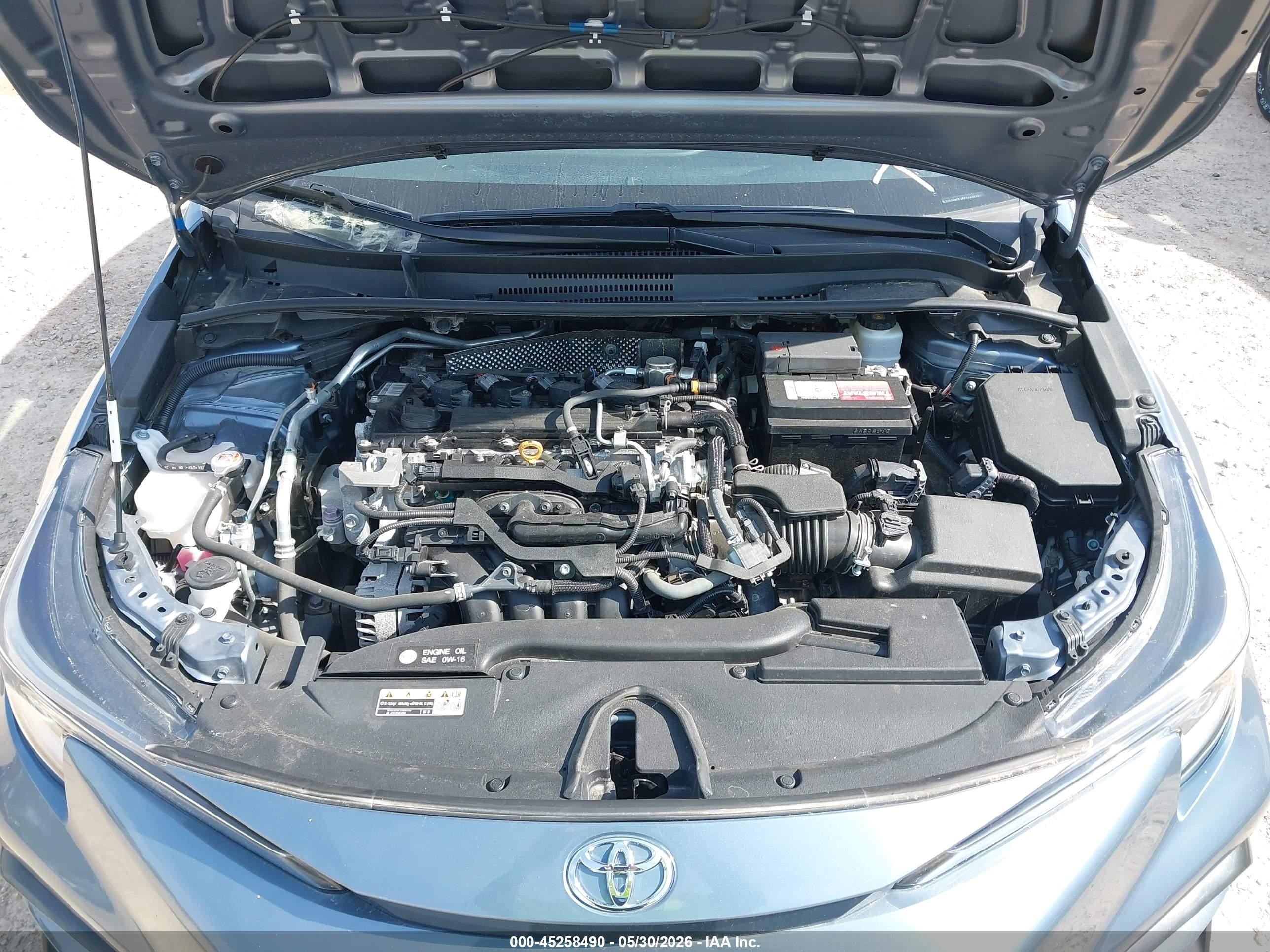 2023 Toyota Corolla Se Light Blue vin: 5YFP4MCE4PP144281