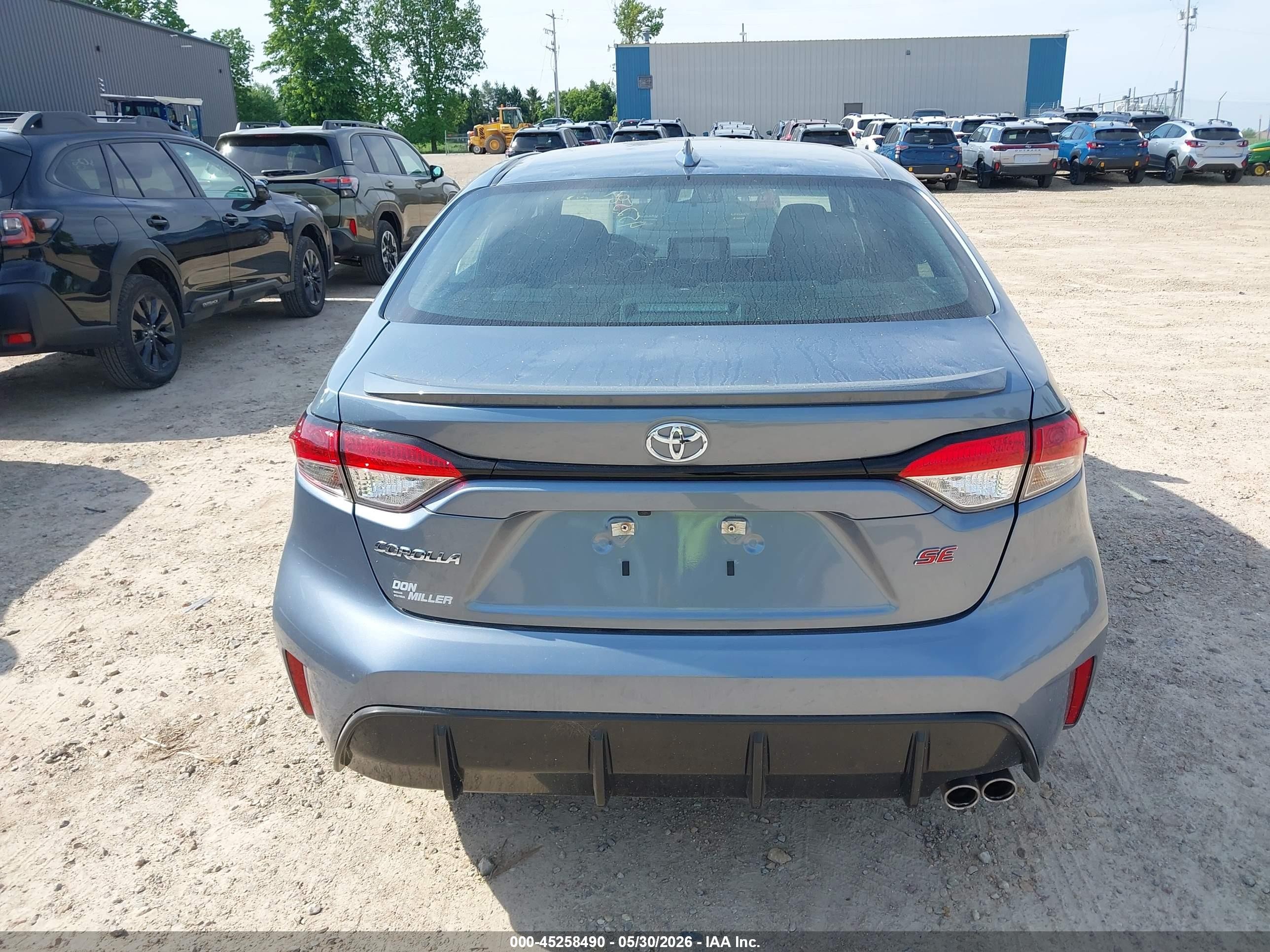 2023 Toyota Corolla Se Light Blue vin: 5YFP4MCE4PP144281