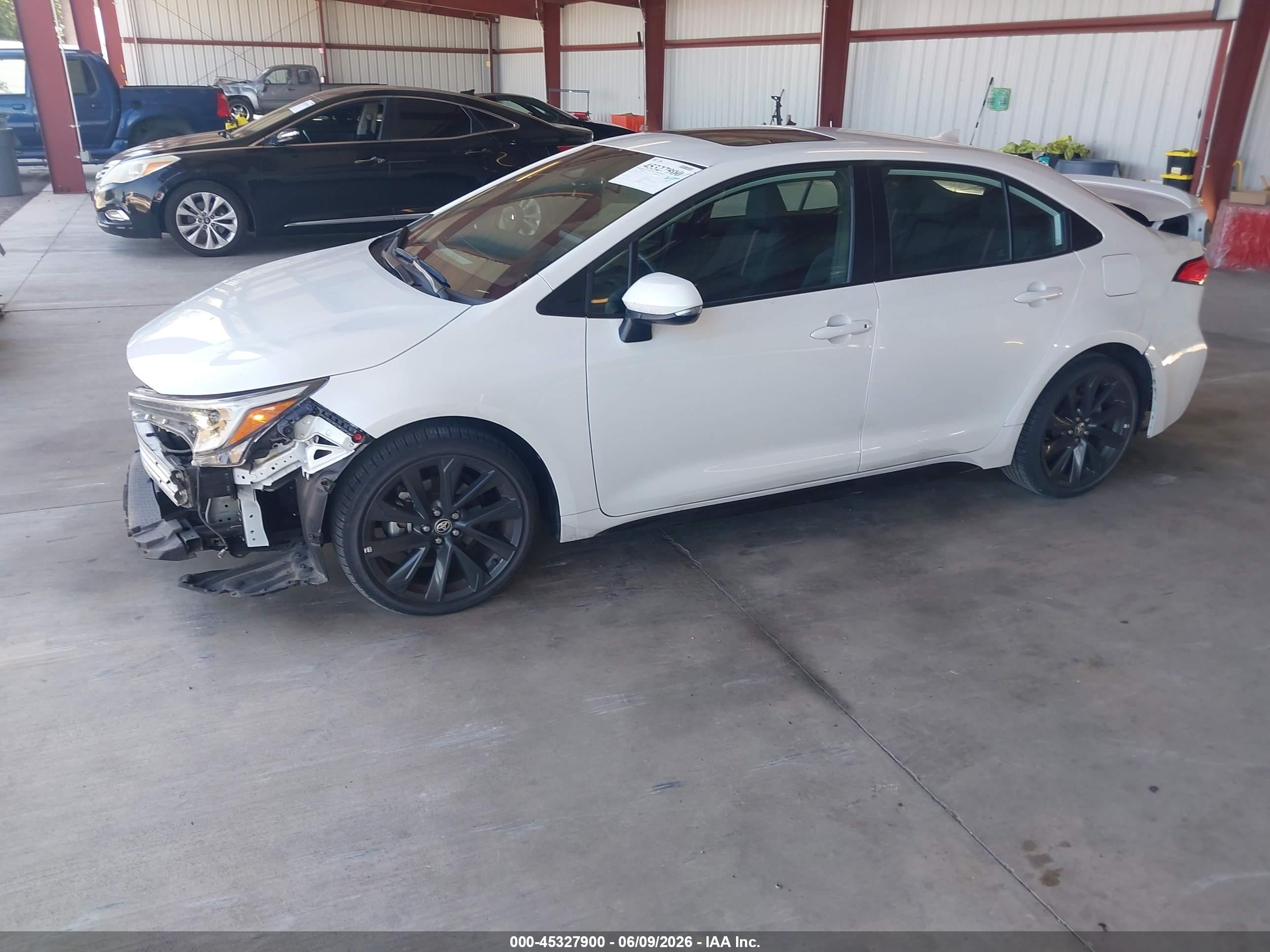 2023 Toyota Corolla Se White vin: 5YFP4MCE5PP149537