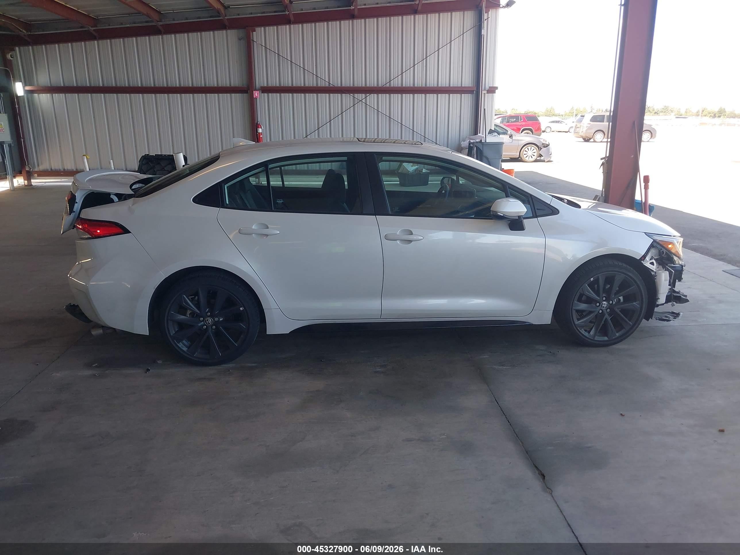 2023 Toyota Corolla Se White vin: 5YFP4MCE5PP149537
