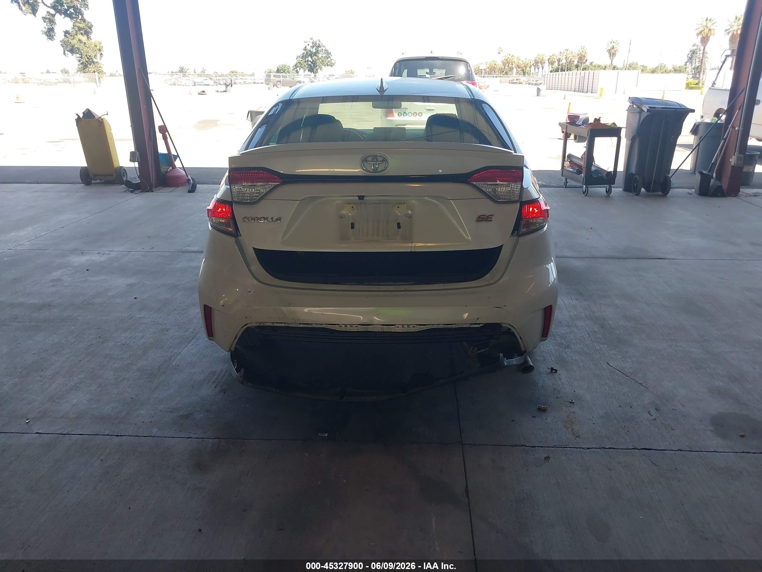 2023 Toyota Corolla Se White vin: 5YFP4MCE5PP149537