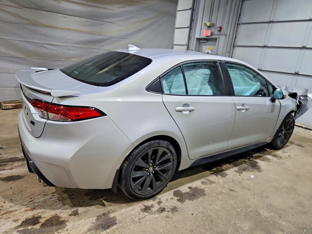 2023 Toyota Corolla Se Silver vin: 5YFP4MCE6PP156271