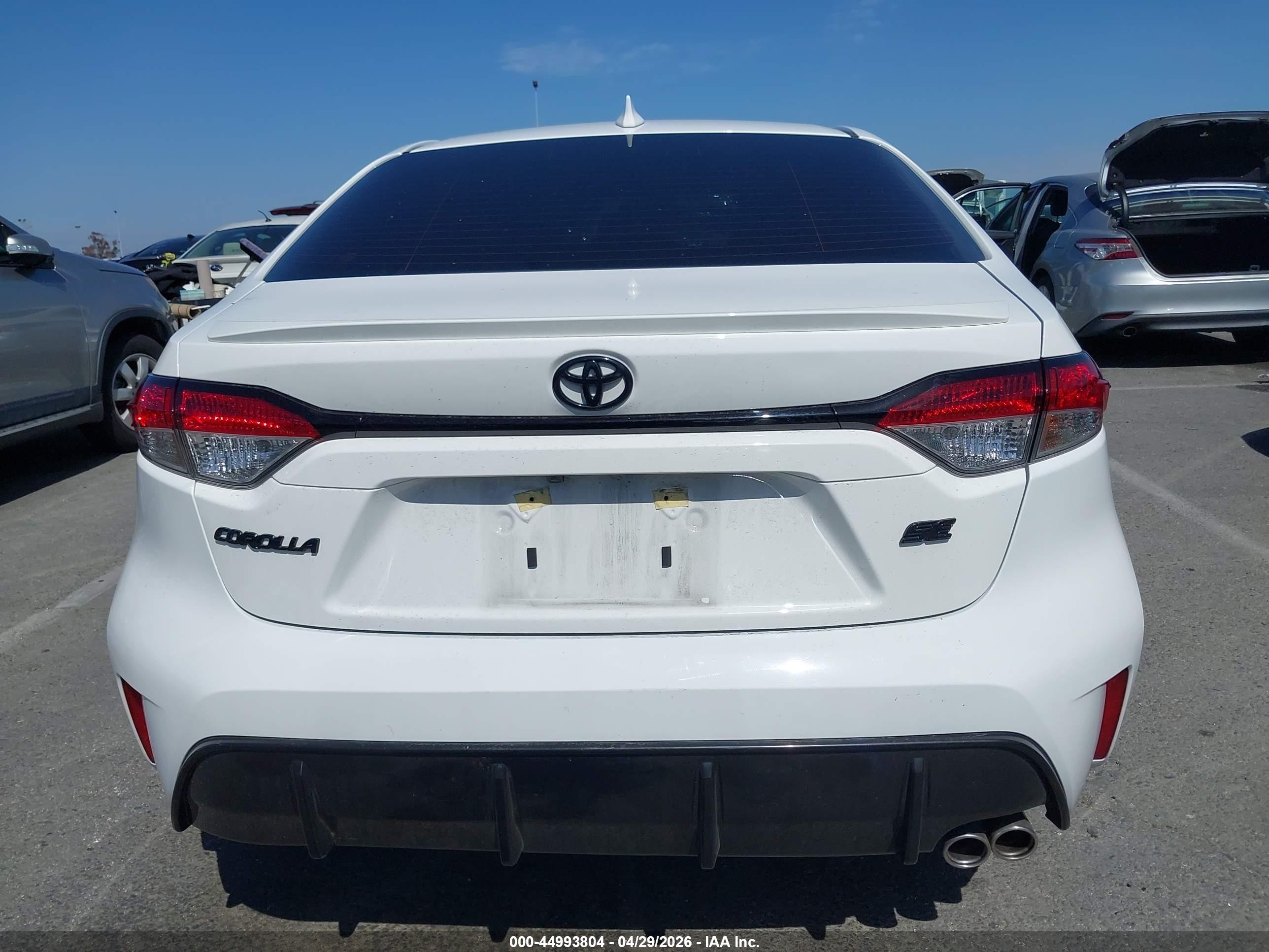 2024 Toyota Corolla Se White vin: 5YFP4MCE8RP213279