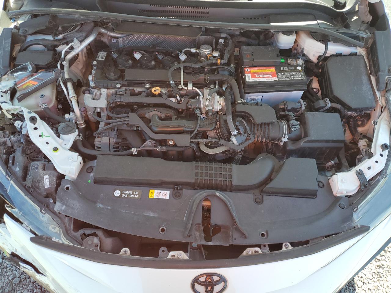 2020 Toyota Corolla Se White vin: 5YFP4RCEXLP036514