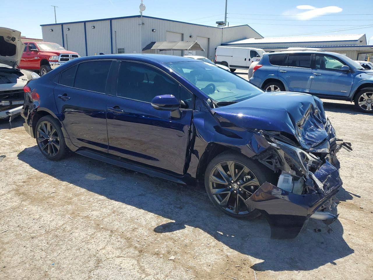 2024 Toyota Corolla Se Blue vin: 5YFS4MCE0RP215134