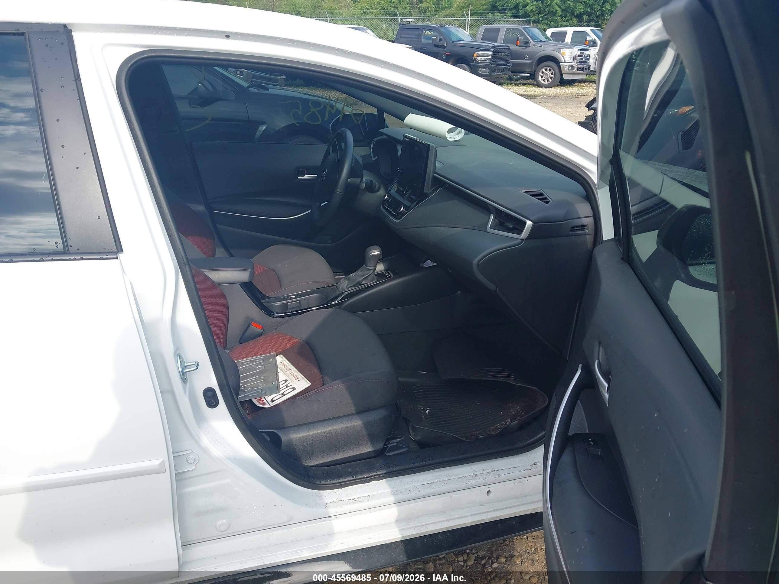 2025 Toyota Corolla Se White vin: 5YFS4MCE0SP237298